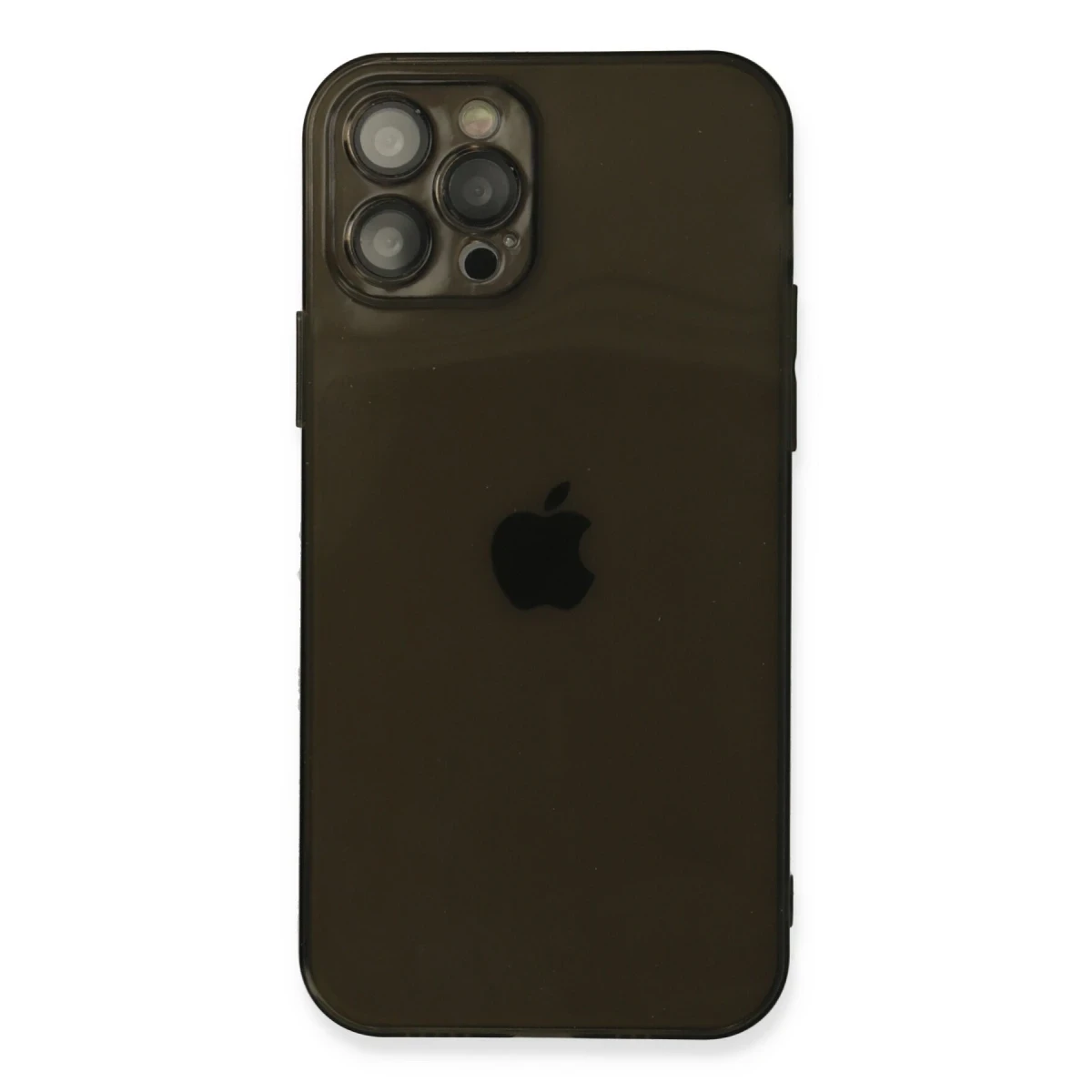 Newface Apple iPhone 12 Pro Kılıf Fly Lens Silikon - Siyah — görsel 4