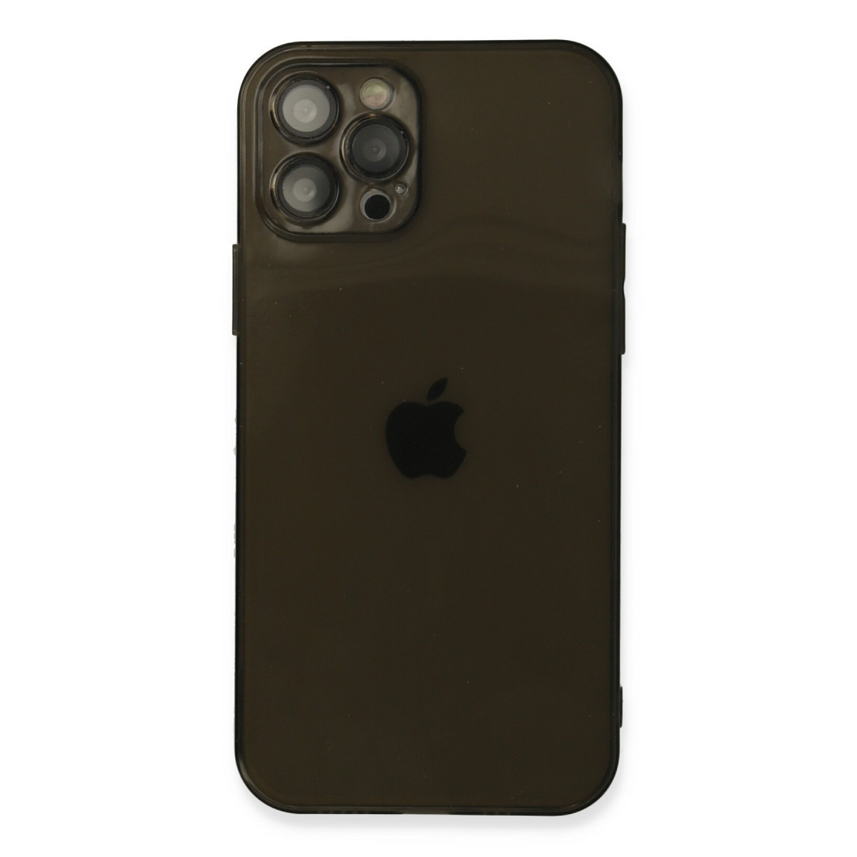 Newface Apple iPhone 12 Pro Kılıf Fly Lens Silikon - Siyah — görsel 7