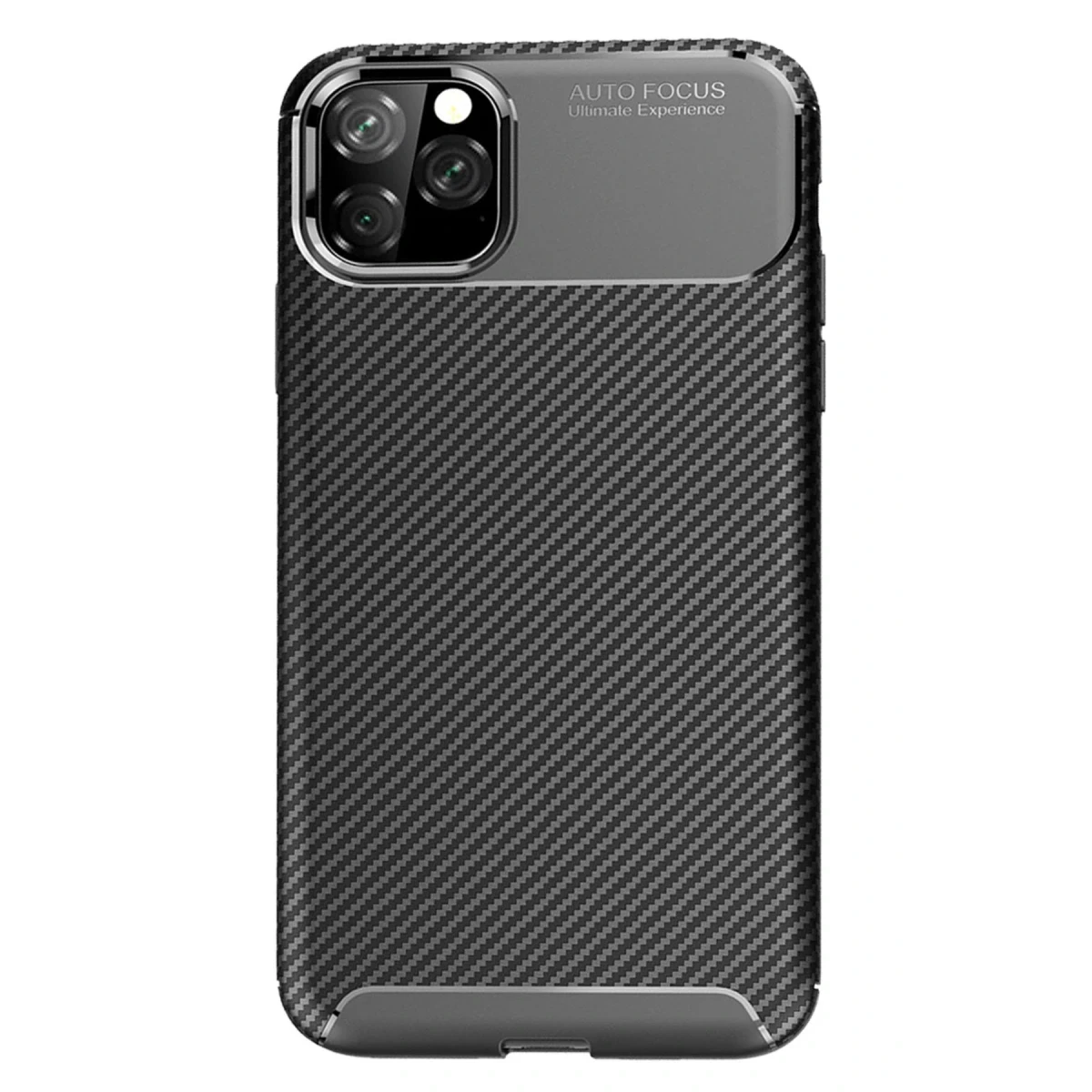 Newface Apple iPhone 11 Pro Kılıf Auto Focus Karbon Kapak - Siyah — görsel 7