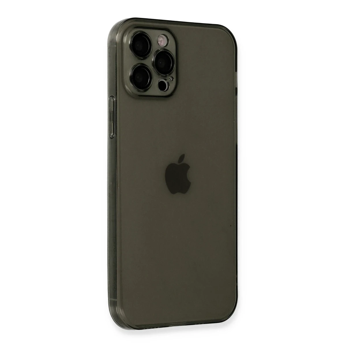 Newface Apple iPhone 12 Pro Kılıf Fly Lens Silikon - Siyah — görsel 5