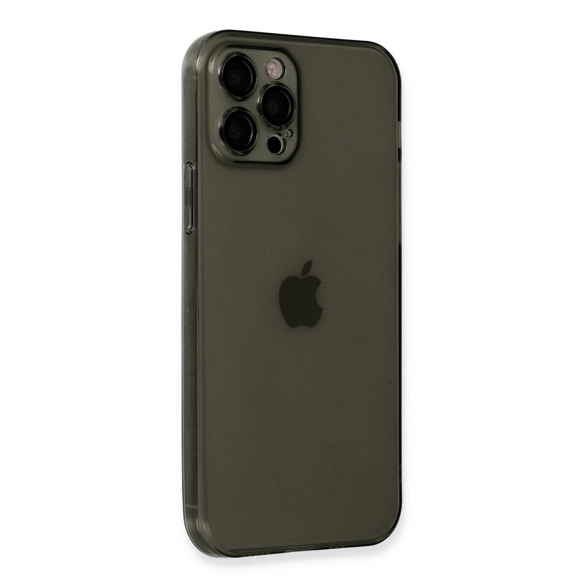 Newface Apple iPhone 12 Pro Kılıf Fly Lens Silikon - Siyah — görsel 8