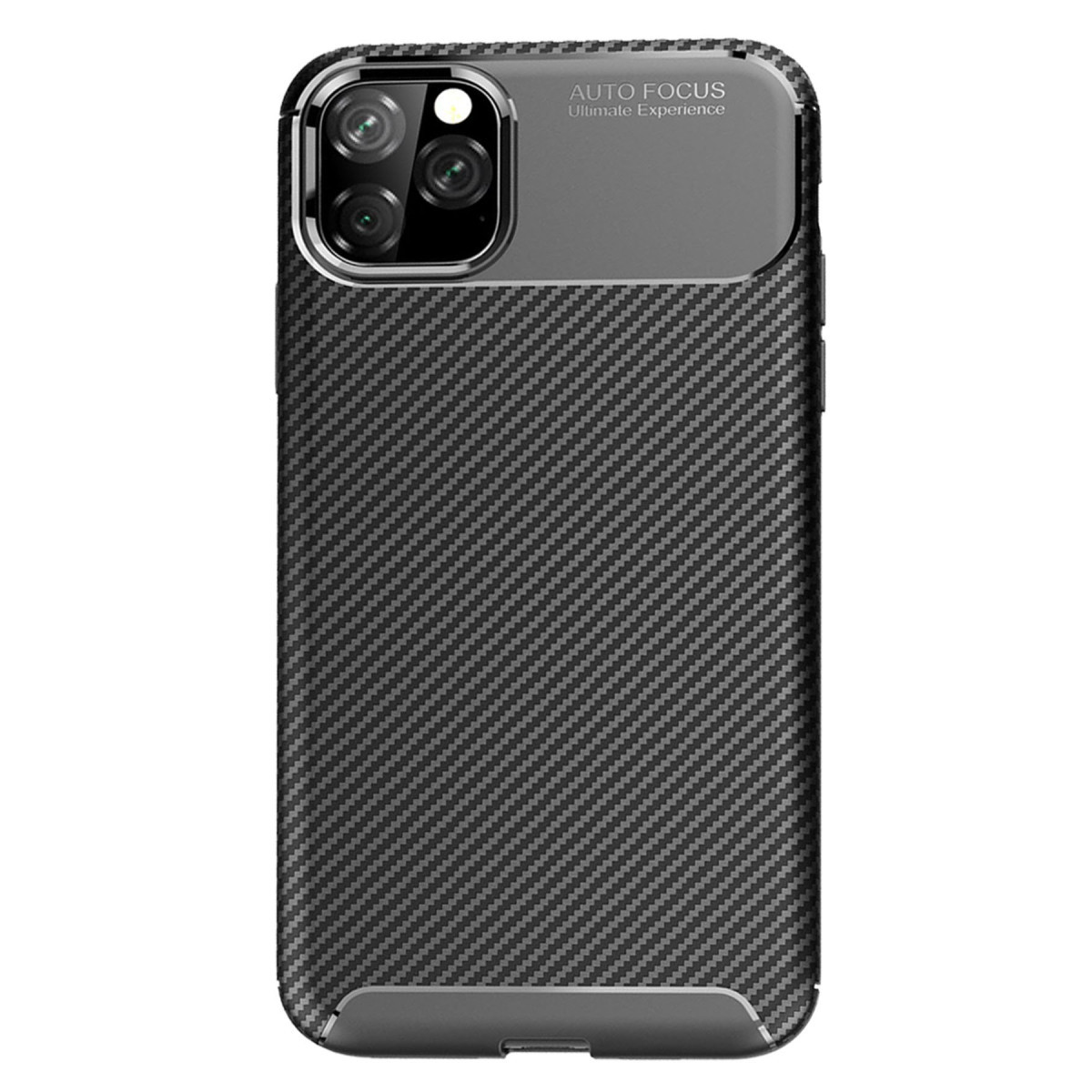 Newface Apple iPhone 11 Pro Max Kılıf Auto Focus Karbon Kapak - Siyah — görsel 11