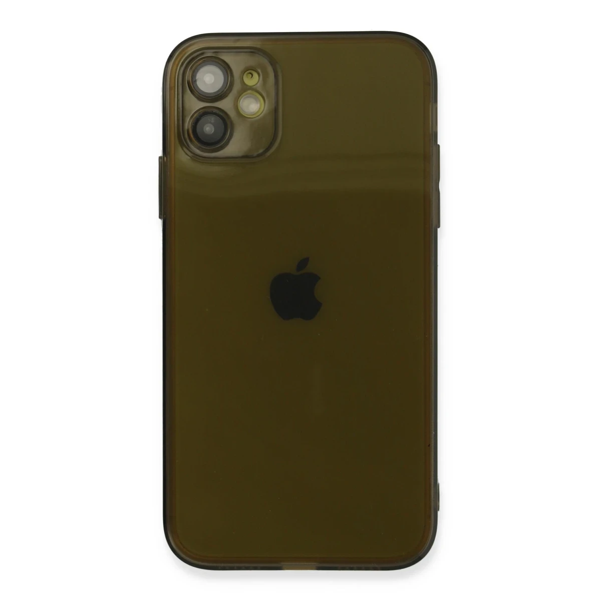 Newface Apple iPhone 12 Kılıf Fly Lens Silikon - Siyah — görsel 4