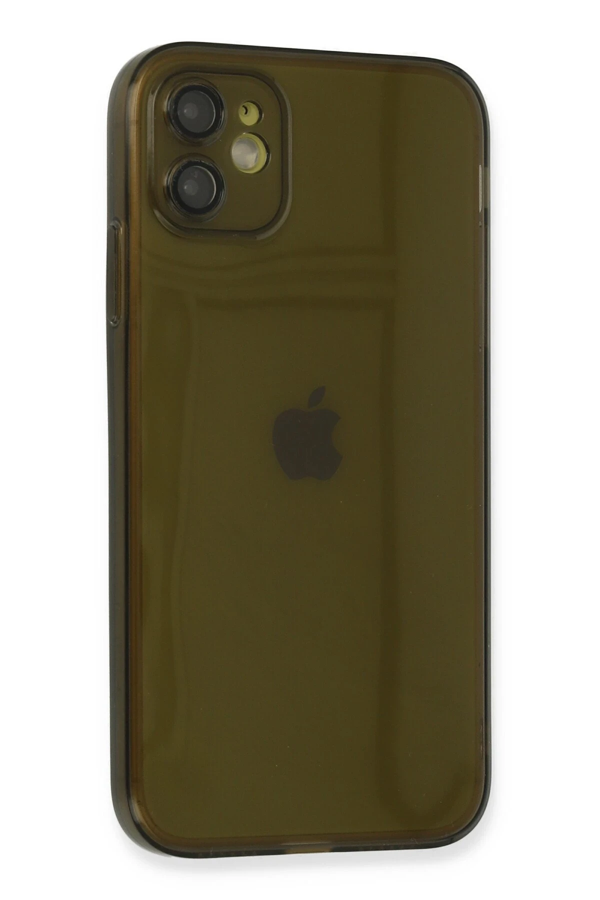 Newface Apple iPhone 12 Kılıf Fly Lens Silikon - Siyah — görsel 2