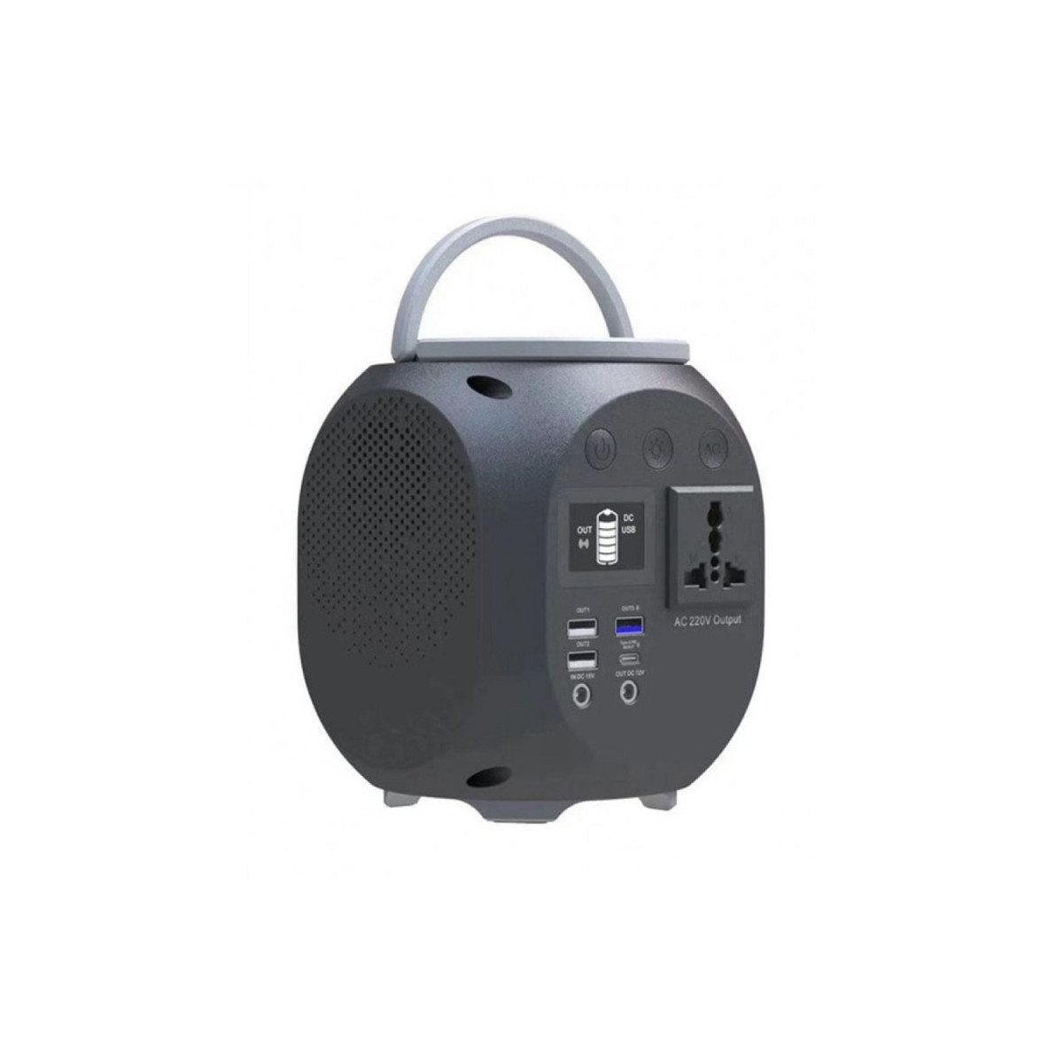 Konfulon CN01 Powerbank 45.000 mAh Kamp Şarj PD - Siyah — görsel 9