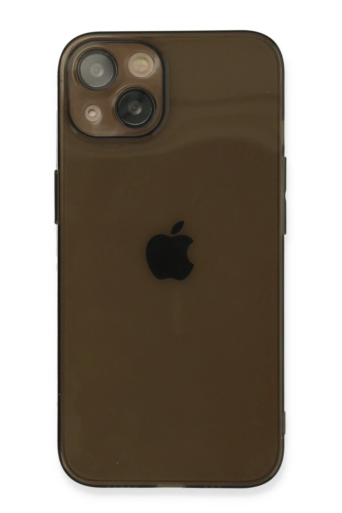 Newface Apple iPhone 13 Kılıf Fly Lens Silikon - Siyah