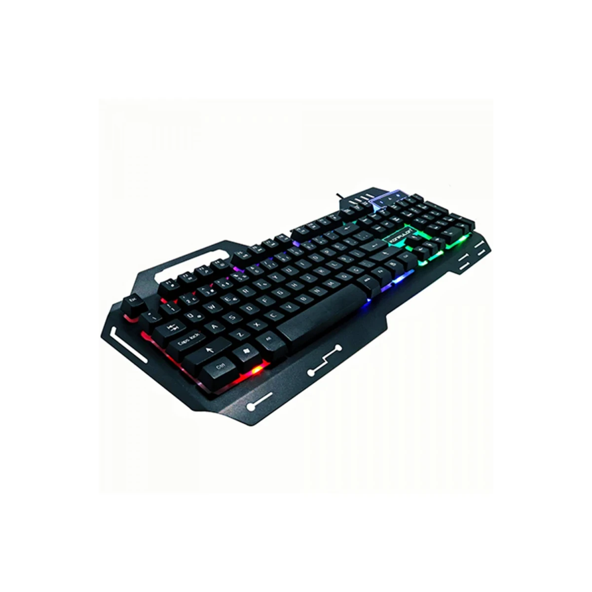 Konfulon V1 RGB Işıklı Metal Yüzey Türkçe Q Kablolu Gaming Klavye — görsel 6