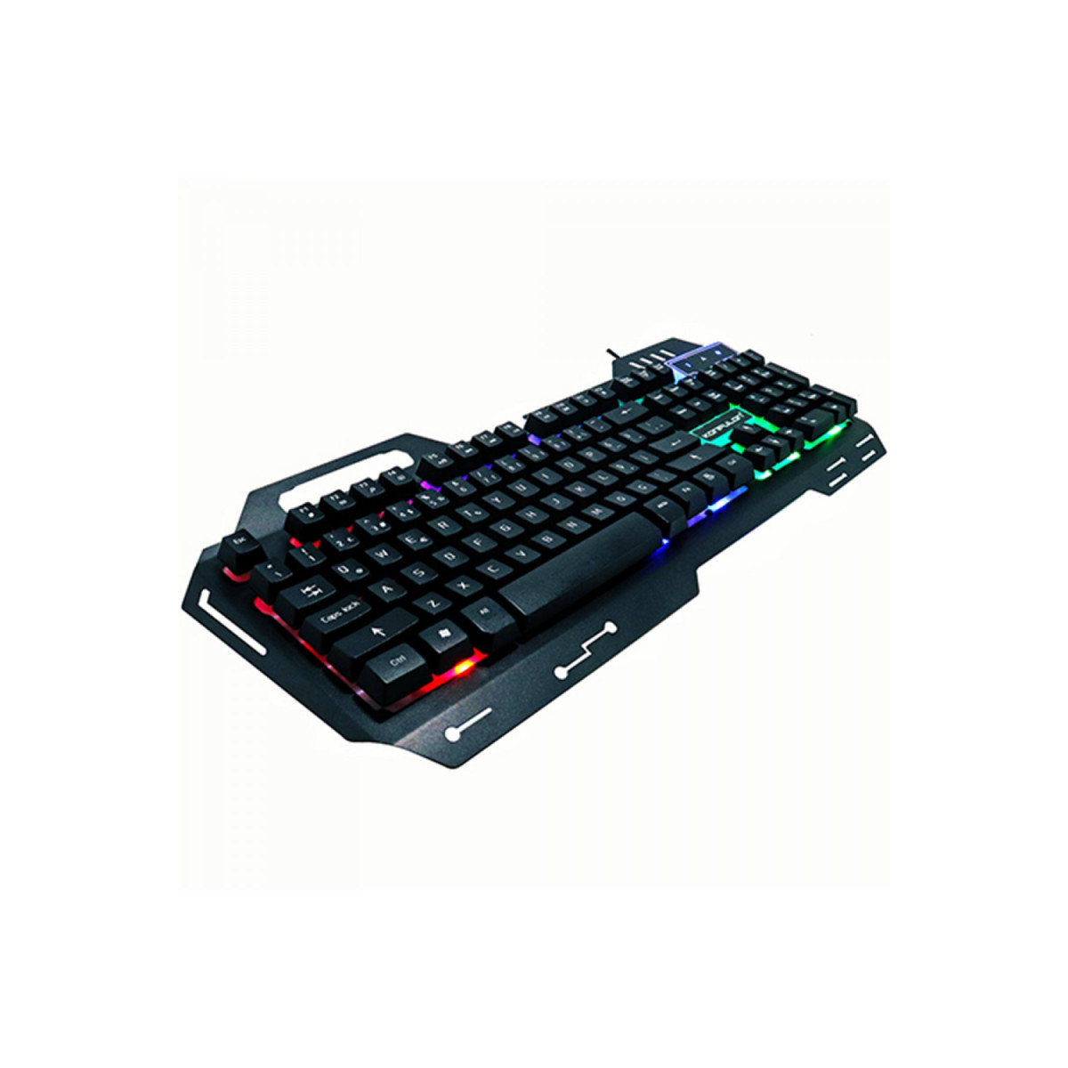 Konfulon V1 RGB Işıklı Metal Yüzey Türkçe Q Kablolu Gaming Klavye — görsel 10