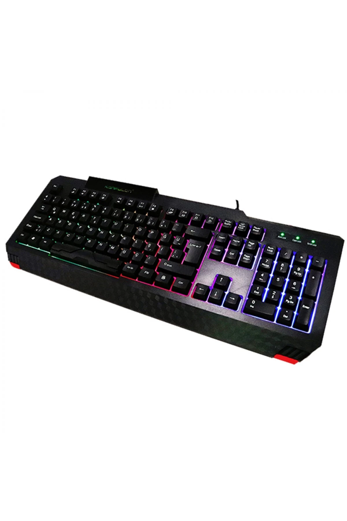 Konfulon V2 RGB Işıklı Türkçe Q Kablolu Gaming Klavye — görsel 2