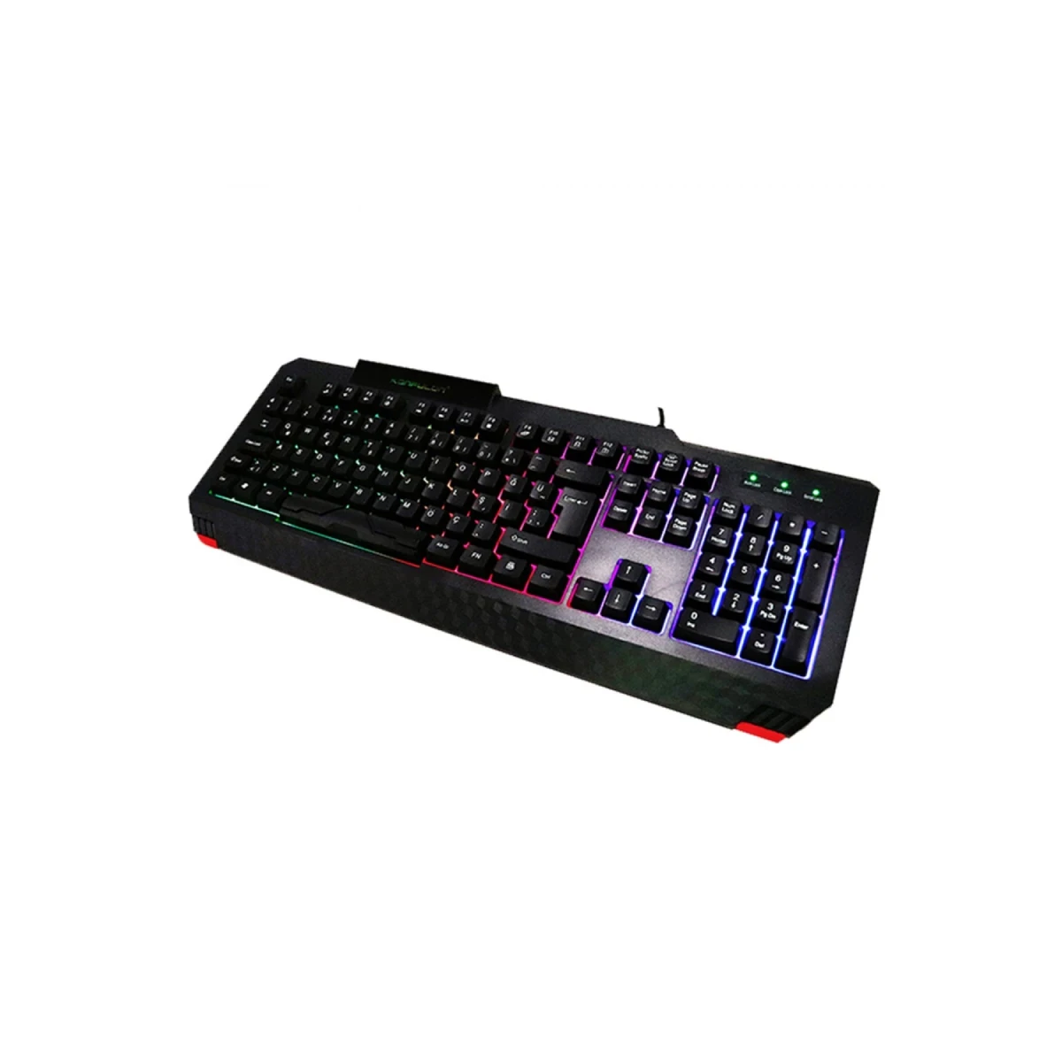 Konfulon V2 RGB Işıklı Türkçe Q Kablolu Gaming Klavye — görsel 8