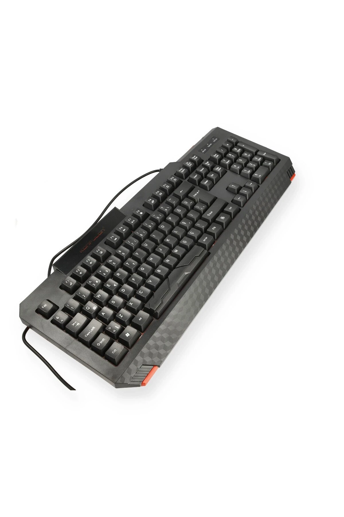 Konfulon V2 RGB Işıklı Türkçe Q Kablolu Gaming Klavye — görsel 6