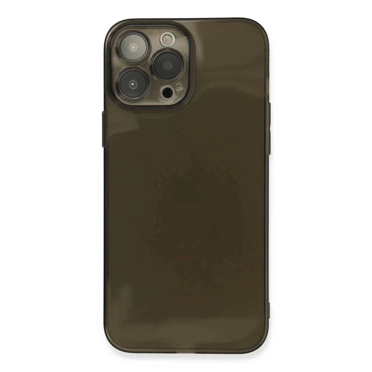 Newface Apple iPhone 13 Pro Kılıf Fly Lens Silikon - Siyah — görsel 4