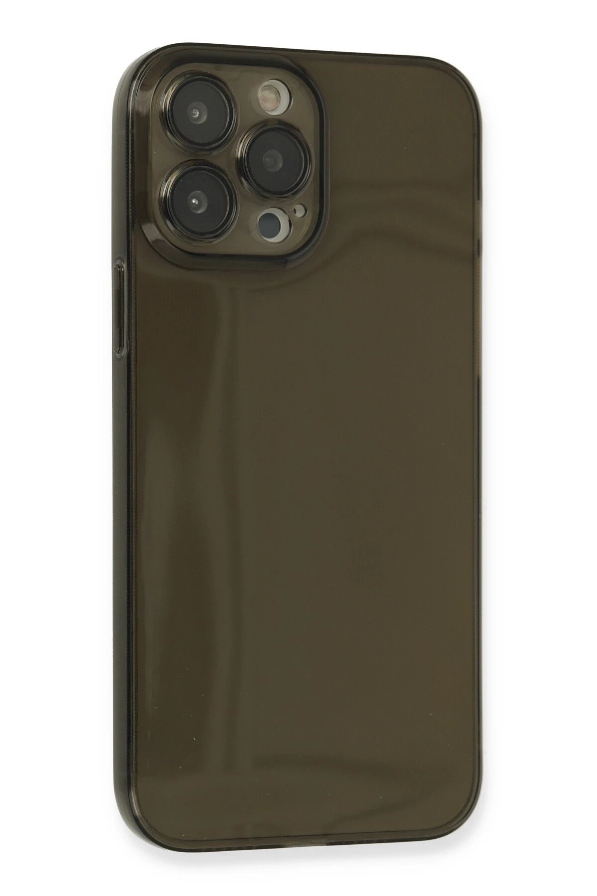Newface iPhone 13 Pro Kılıf Fly Lens Silikon - Siyah