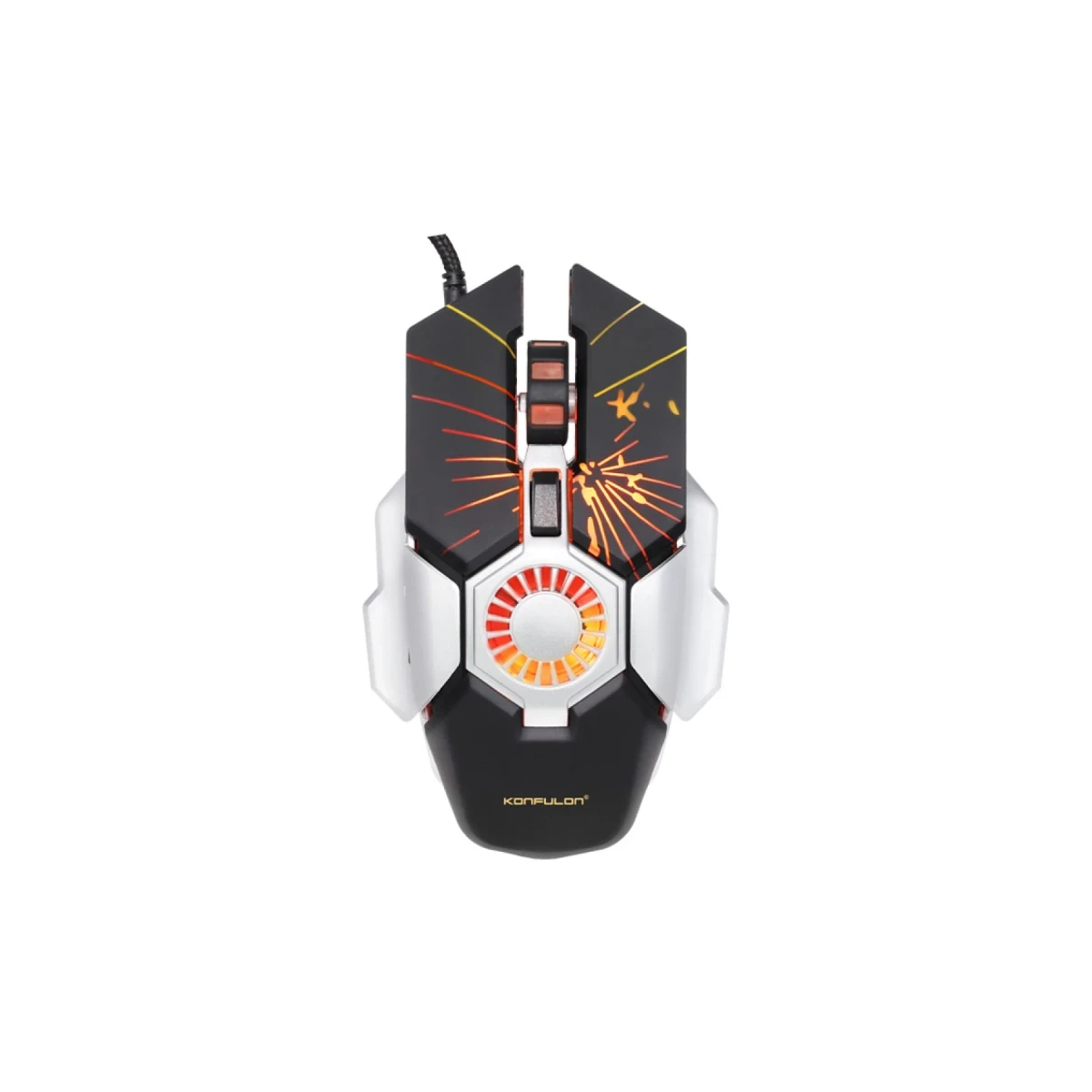Konfulon G16 RGB Işıklı Kablolu Gamer Mouse — görsel 7
