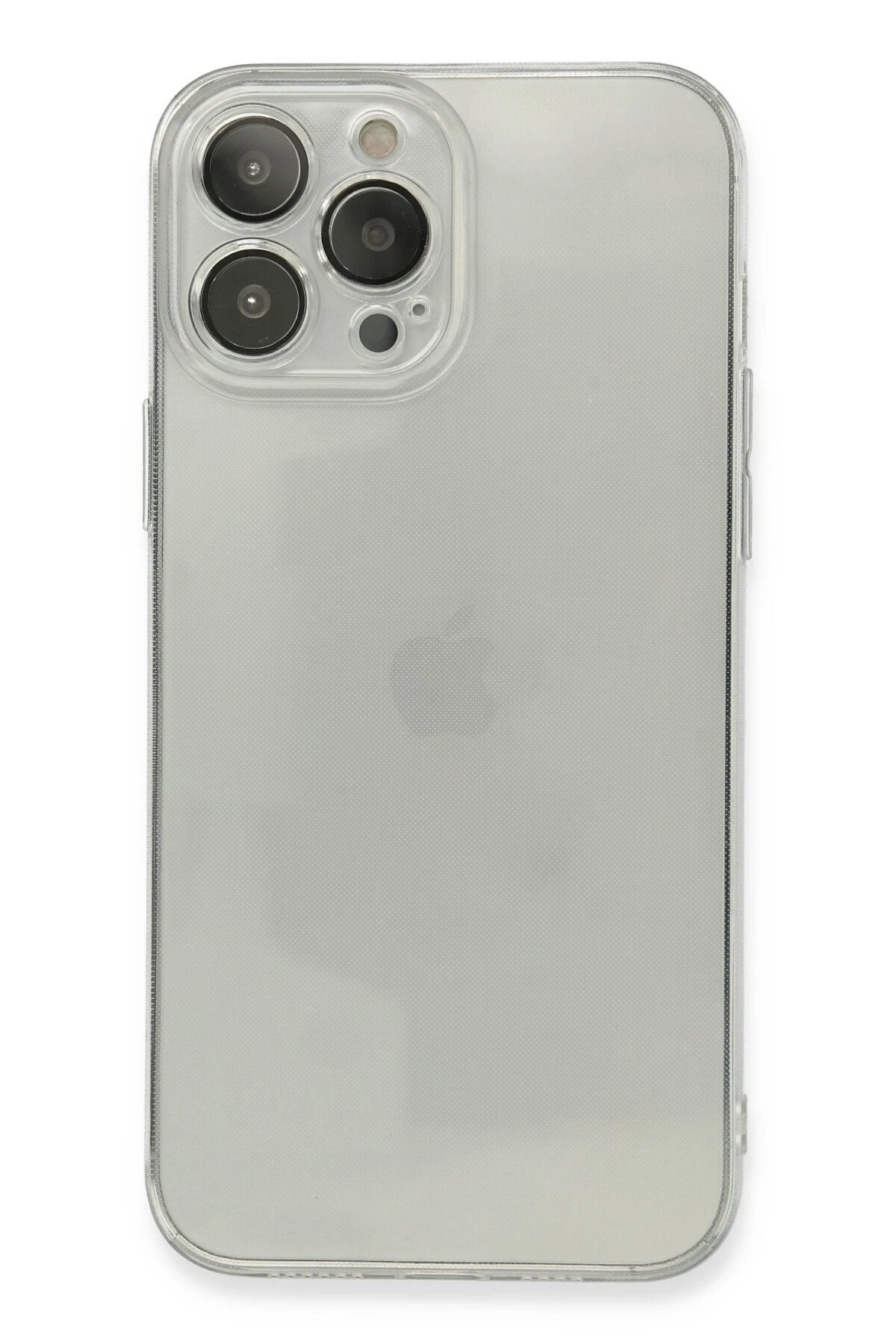 Newface iPhone 13 Pro Kılıf Fly Lens Silikon - Şeffaf