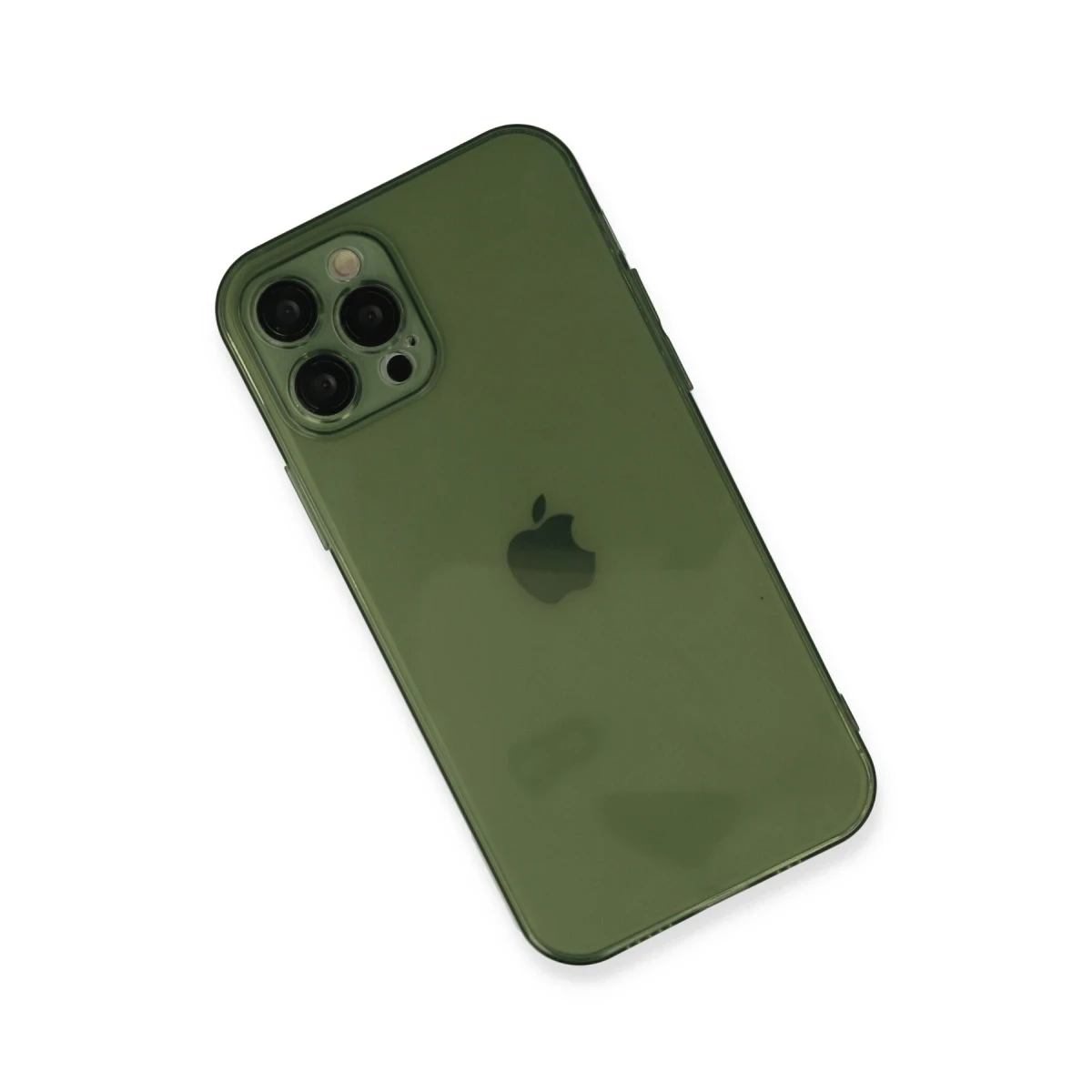 Newface Apple iPhone 12 Pro Max Kılıf Fly Lens Silikon - Yeşil — görsel 6