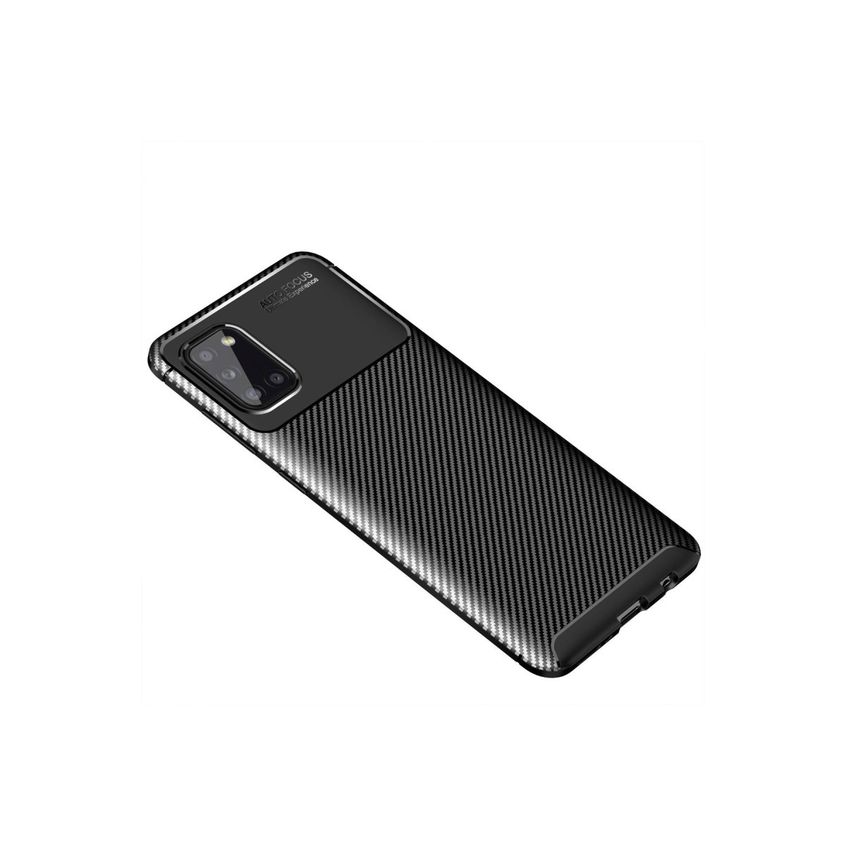 Newface Samsung Galaxy A31 Kılıf Auto Focus Karbon Kapak - Siyah — görsel 7