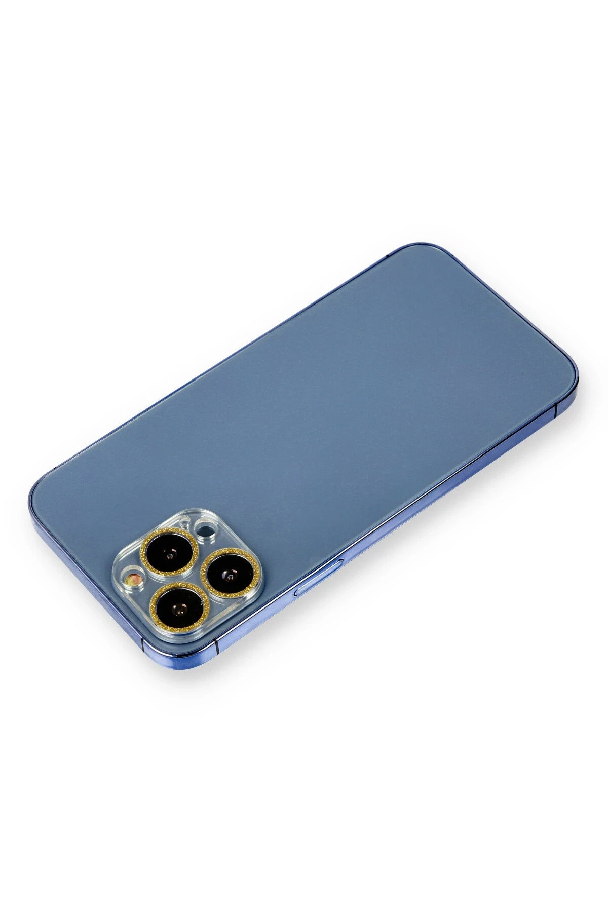 Newface iPhone 12 Pro Shine Kamera Lens Koruma Cam - Gold