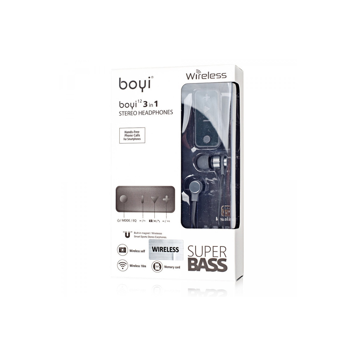 Karler Bass Boyi12 Kablosuz Kulaklık - Siyah — görsel 11
