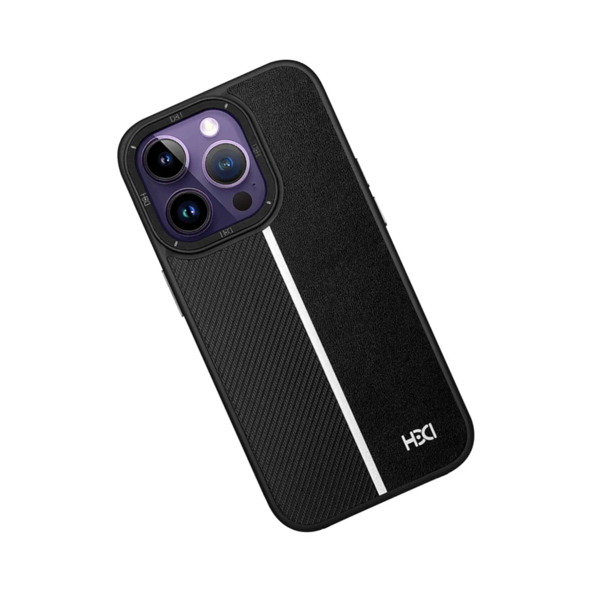 HDD Apple iPhone 14 Pro Kılıf HBC-155 Lizbon Kapak - Siyah