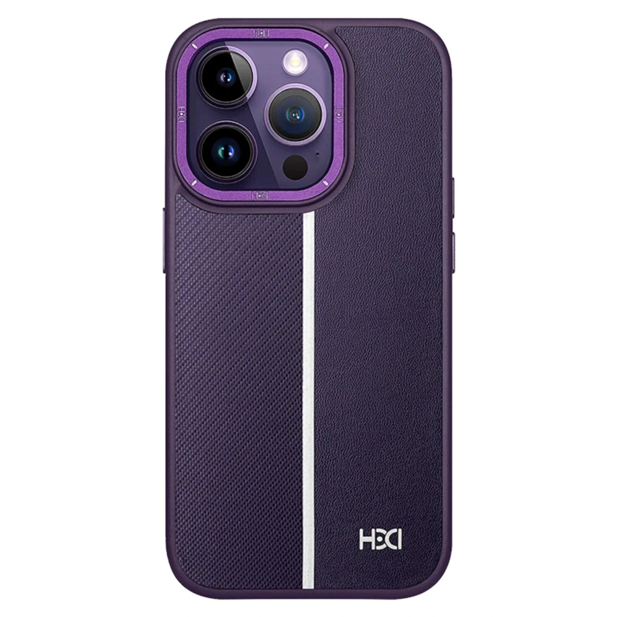 HDD Apple iPhone 14 Pro Kılıf HBC-155 Lizbon Kapak - Derin Mor