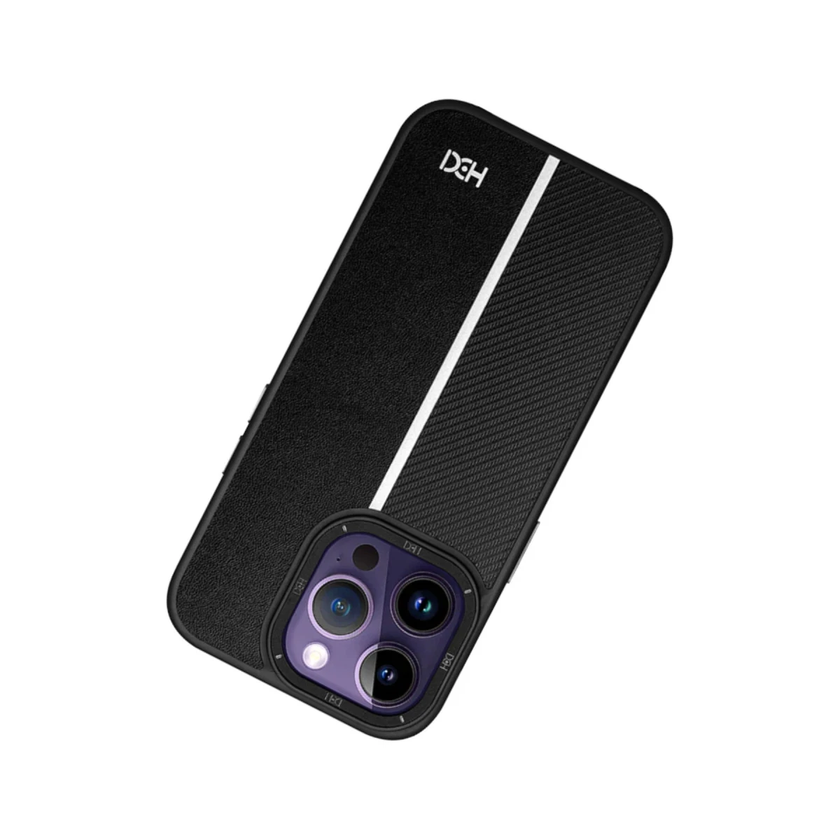 HDD Apple iPhone 14 Pro Max Kılıf HBC-155 Lizbon Kapak - Siyah