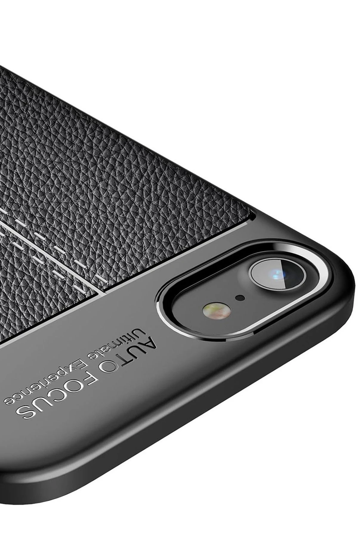 Newface Apple iPhone 7 Kılıf Auto Focus Kapak - Siyah — görsel 2