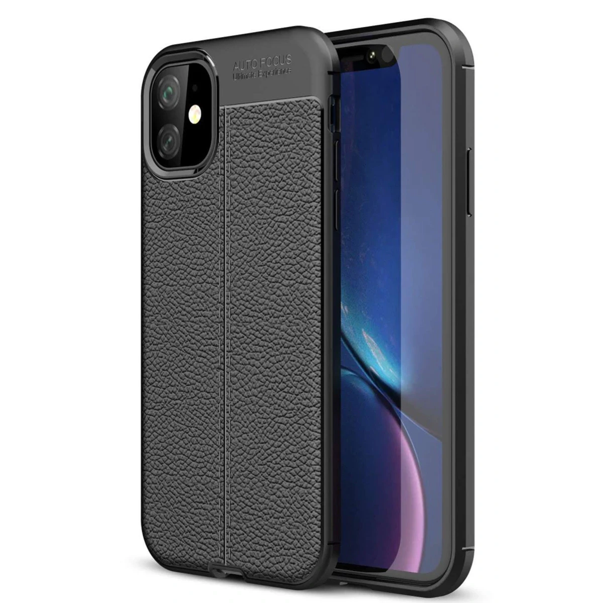 Newface Apple iPhone 11 Kılıf Auto Focus Kapak - Siyah — görsel 3
