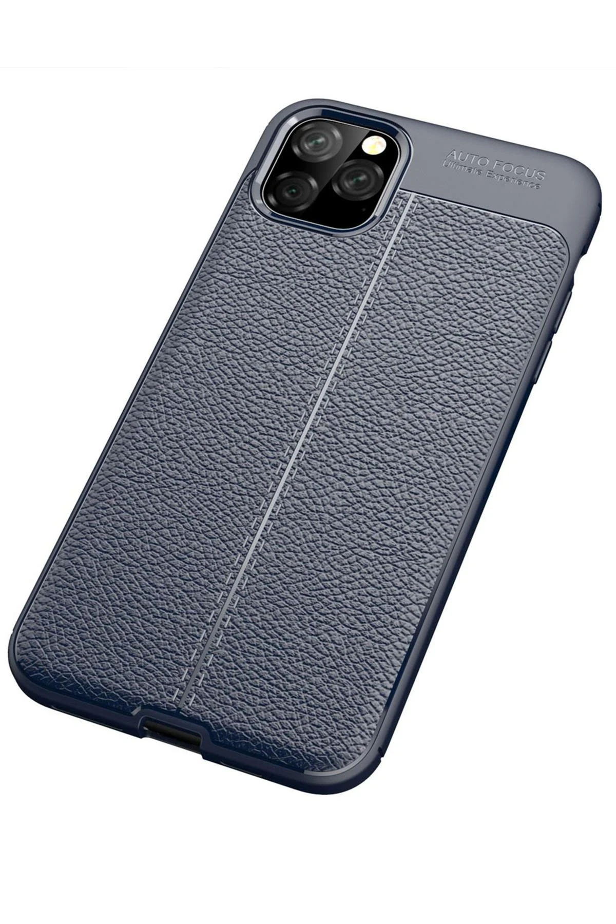 Newface iPhone 11 Pro Max Kılıf Auto Focus Kapak - Lacivert