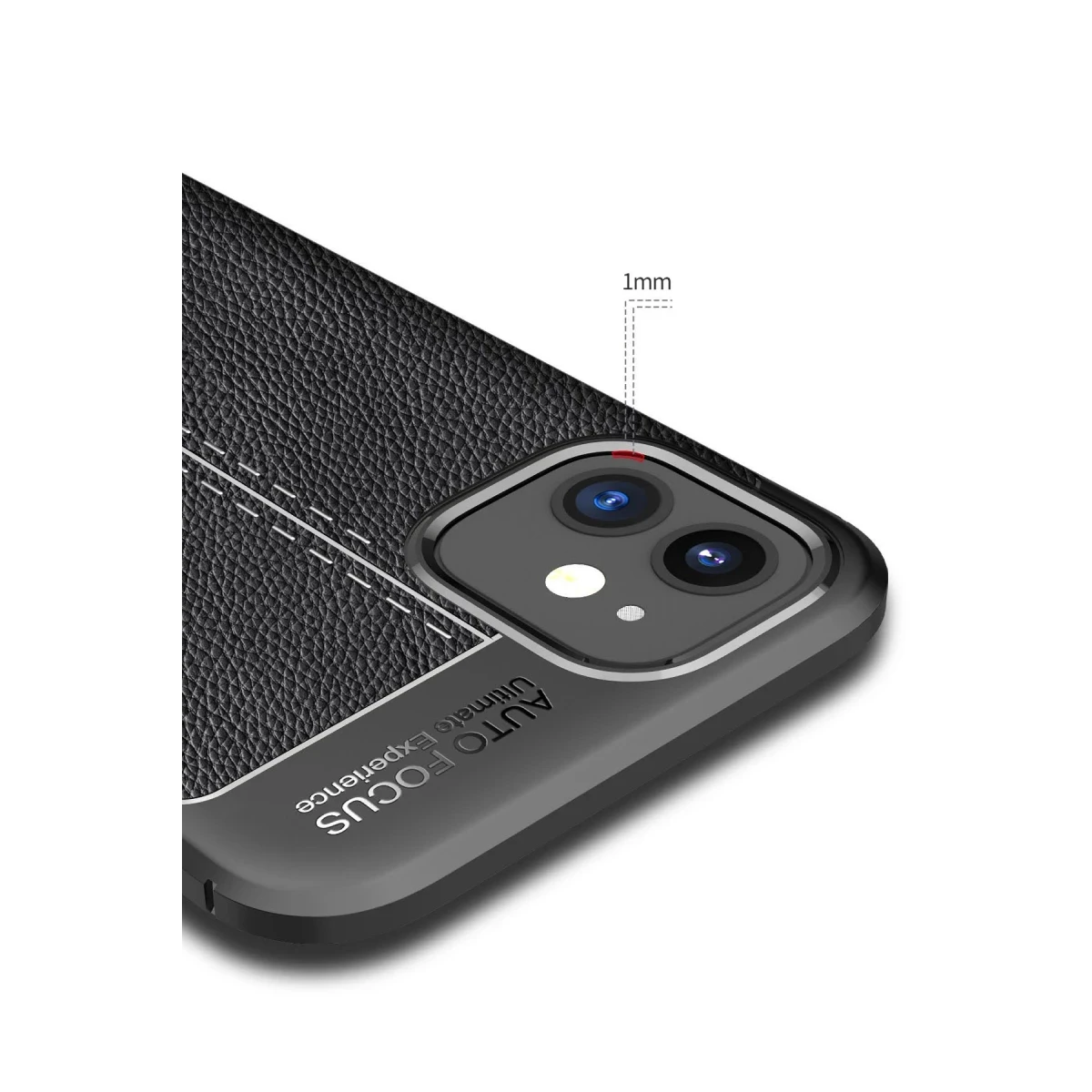 Newface Apple iPhone 12 Mini Kılıf Auto Focus Kapak - Siyah — görsel 9