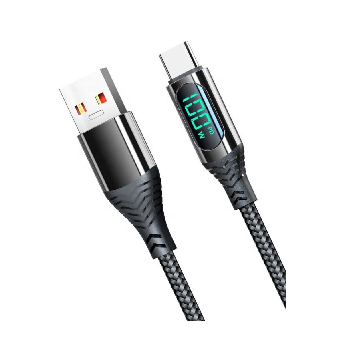 Konfulon DC45 100W 5A Type-C Kablo - Siyah — görsel 3