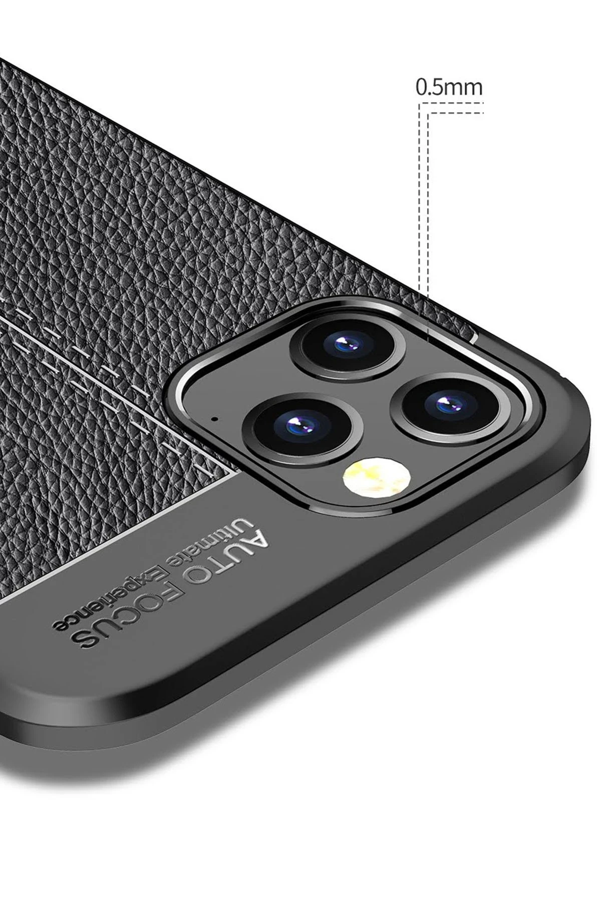 Newface Apple iPhone 12 Pro Kılıf Auto Focus Kapak - Siyah — görsel 4
