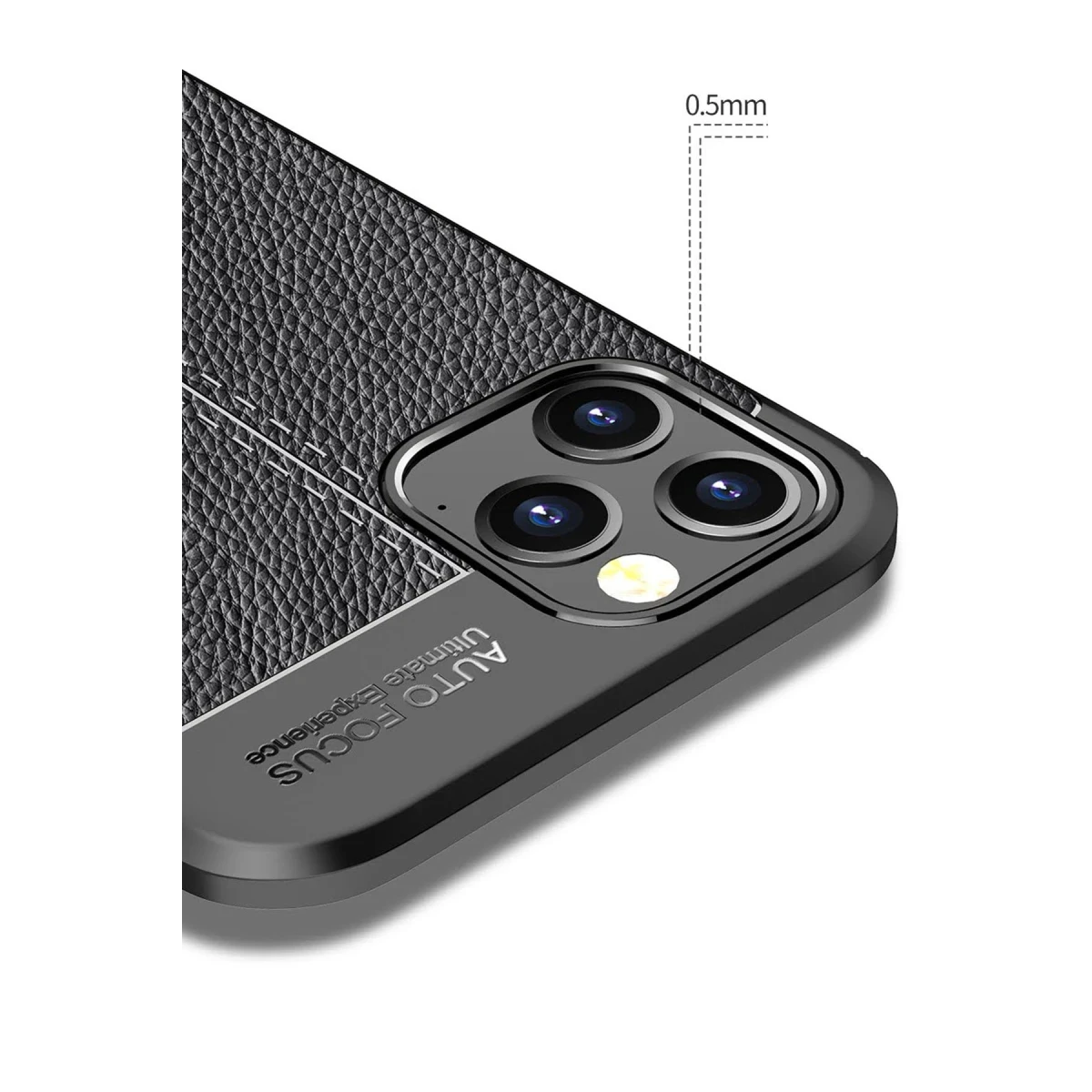 Newface Apple iPhone 12 Pro Kılıf Auto Focus Kapak - Siyah — görsel 9