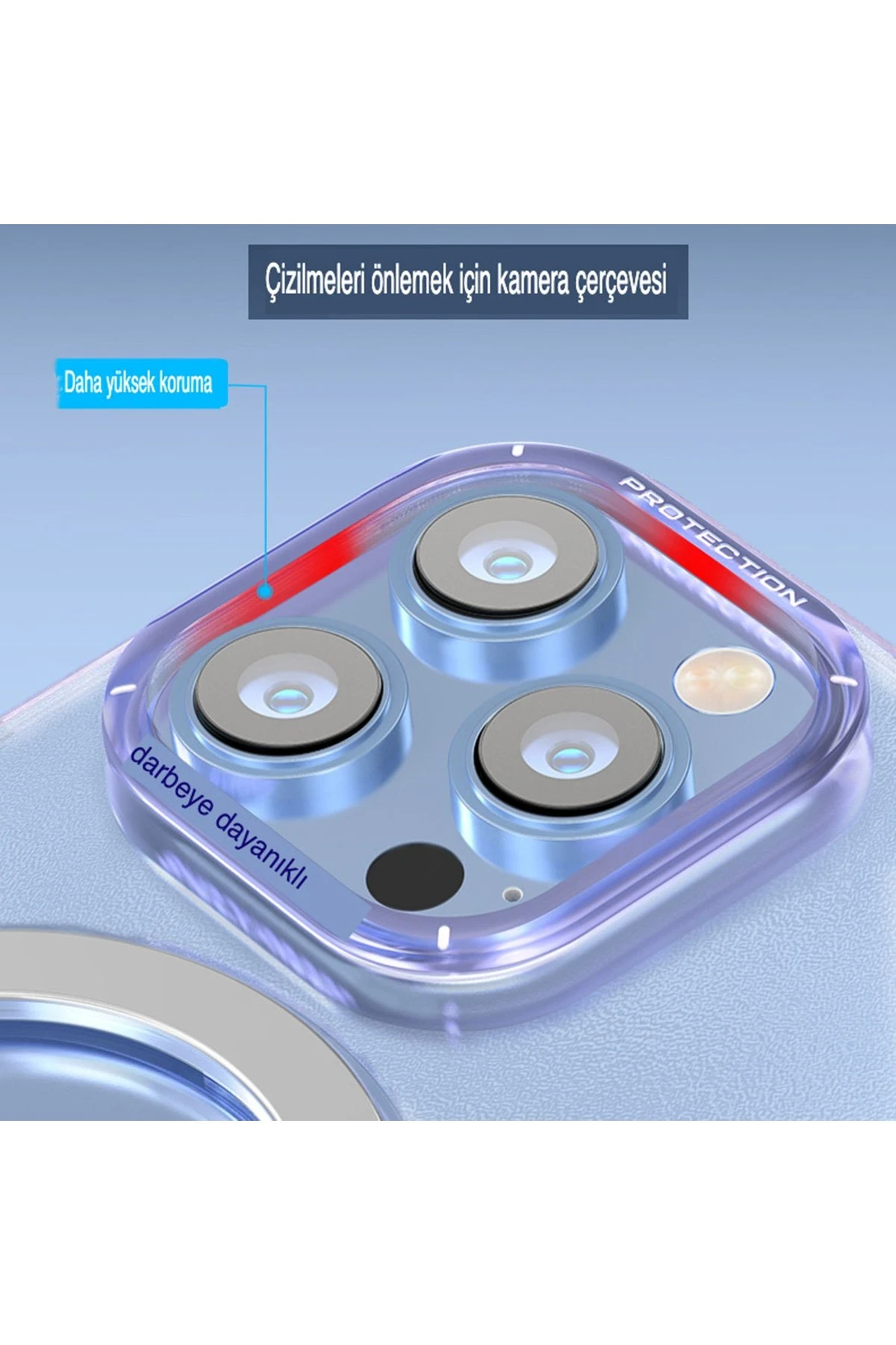 Joko Apple iPhone 14 Pro Kılıf Zoom Standlı Silikon - Siyah — görsel 3
