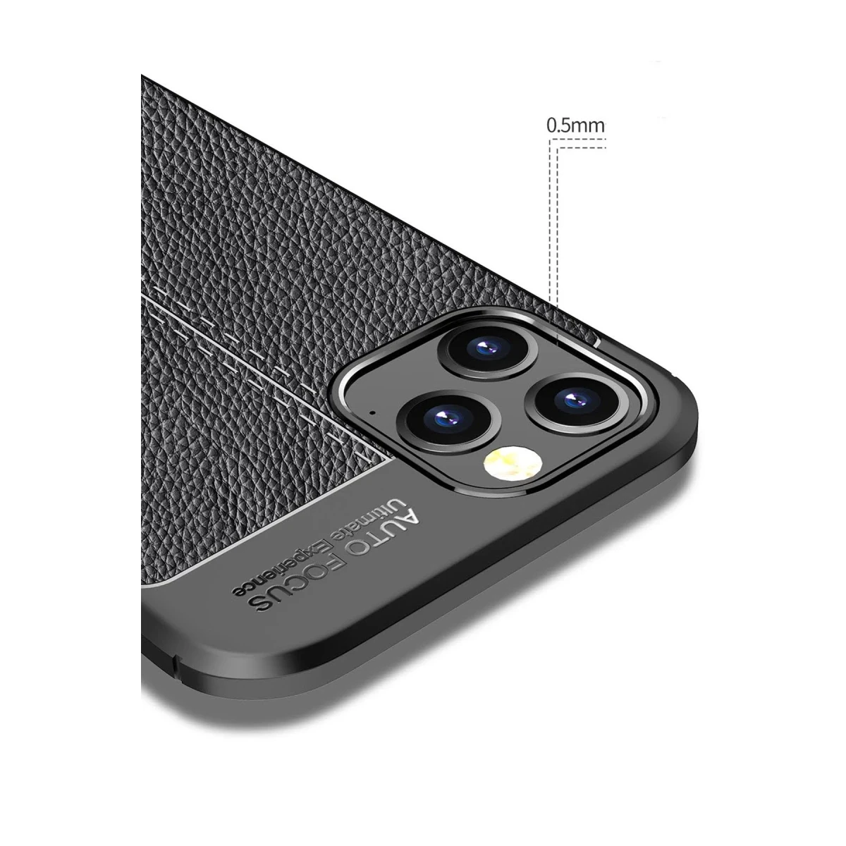 Newface Apple iPhone 12 Pro Max Kılıf Auto Focus Kapak - Siyah — görsel 9