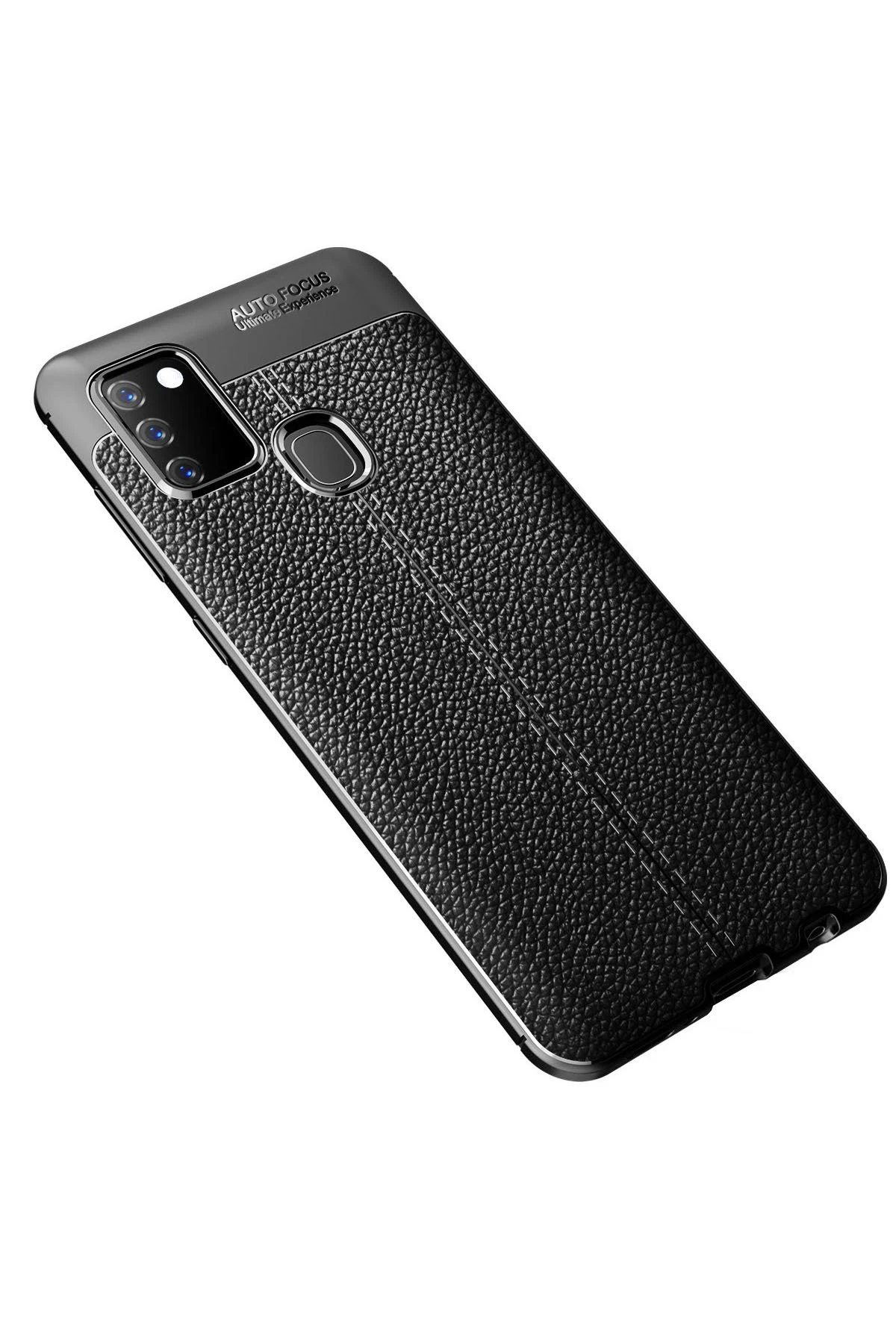 Newface Samsung Galaxy A21S Kılıf Auto Focus Kapak - Siyah — görsel 2