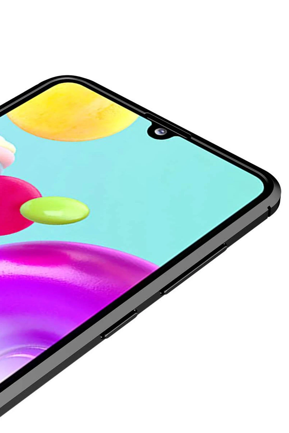 Newface Samsung Galaxy A21S Kılıf Auto Focus Kapak - Siyah — görsel 4
