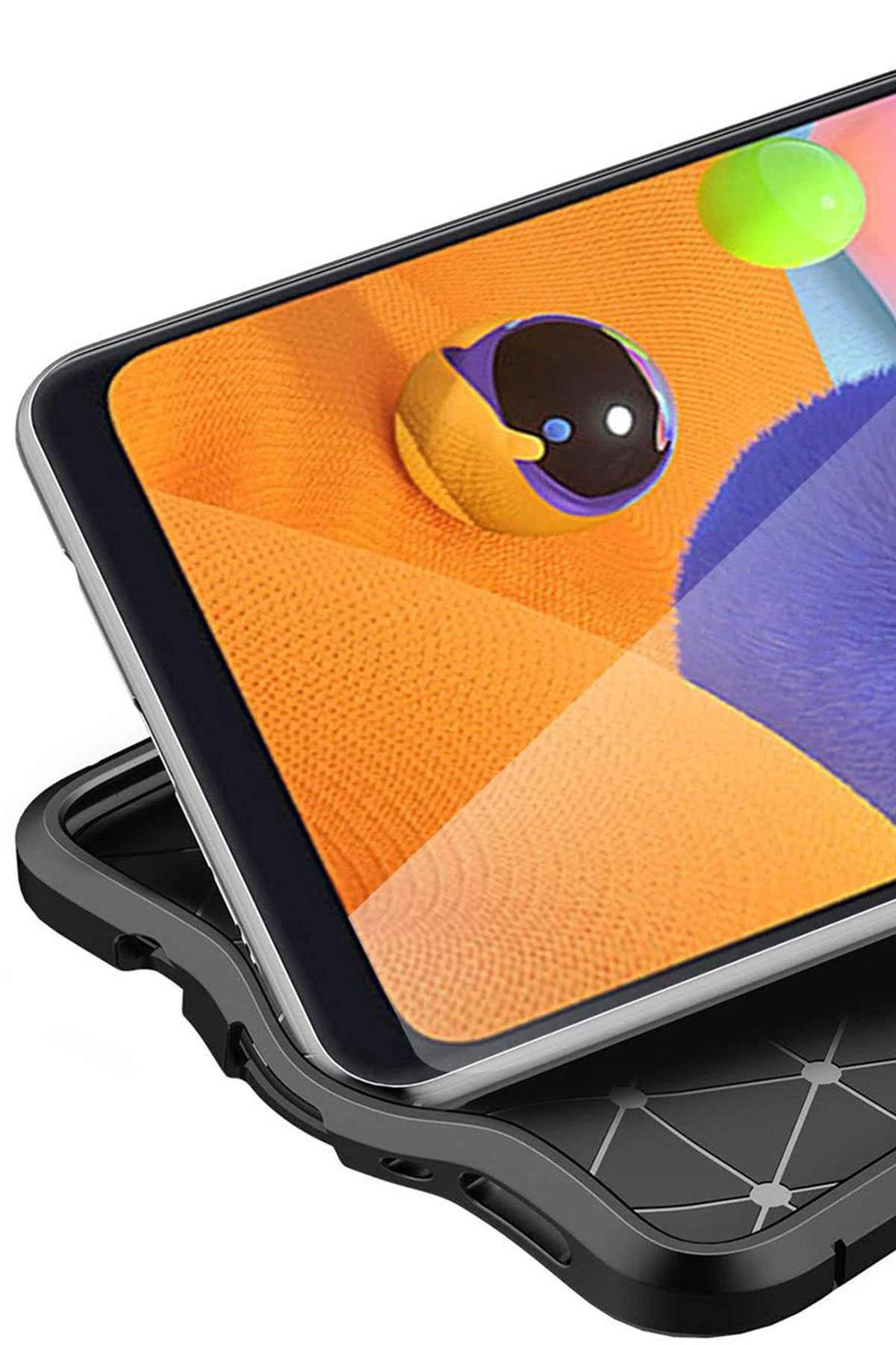 Newface Samsung Galaxy A31 Kılıf Auto Focus Kapak - Siyah — görsel 3
