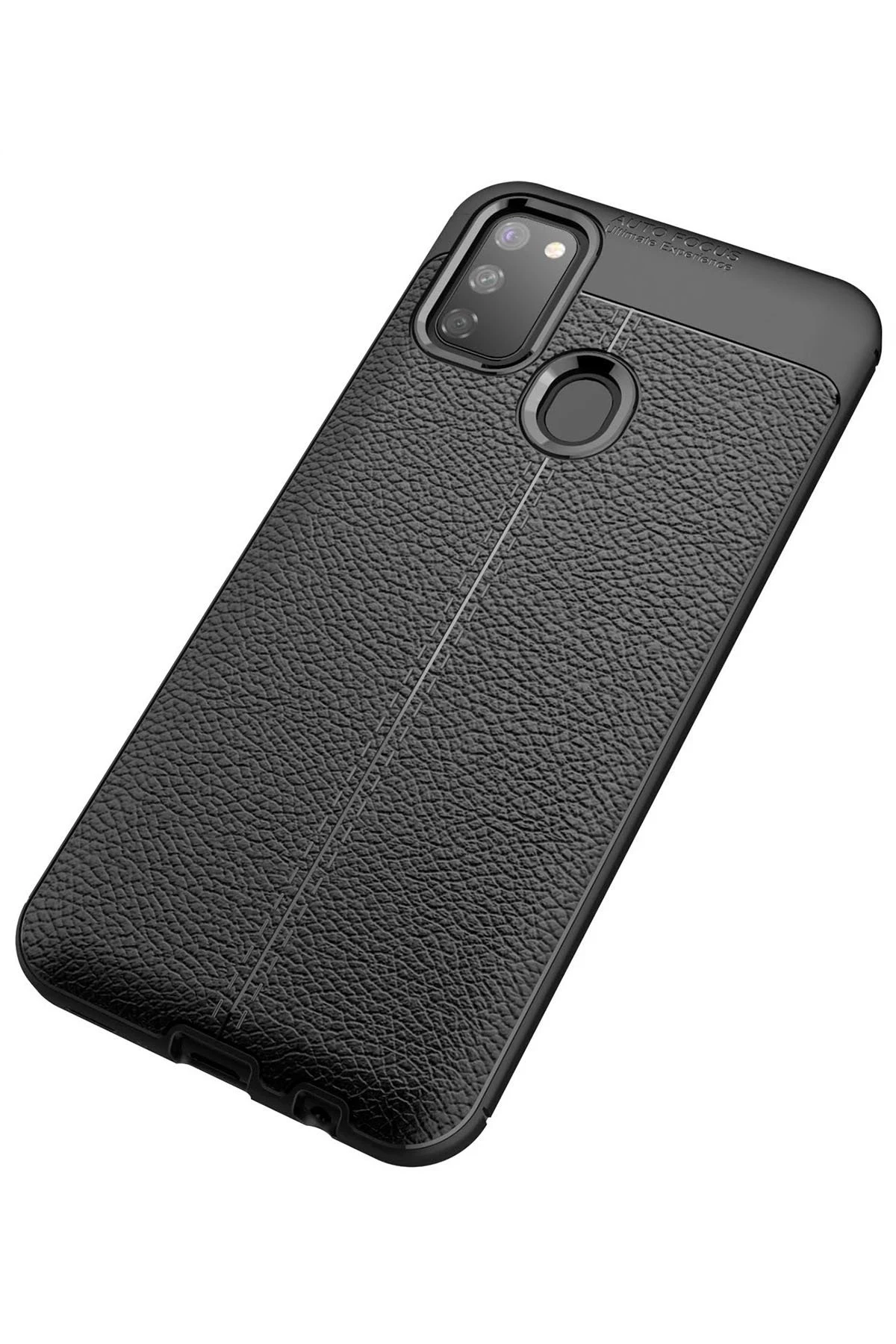 Newface Samsung Galaxy M30S Kılıf Auto Focus Kapak - Siyah — görsel 2