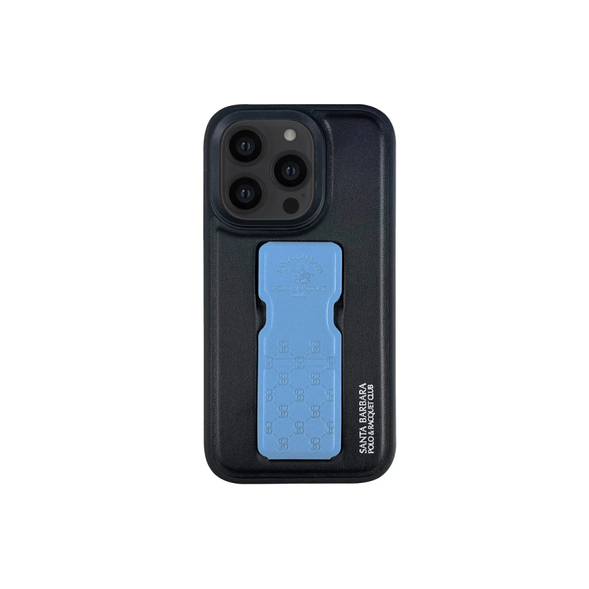 Santa Barbara Polo Racquet Club Apple iPhone 13 Pro Parker Stand Kapak - Mavi