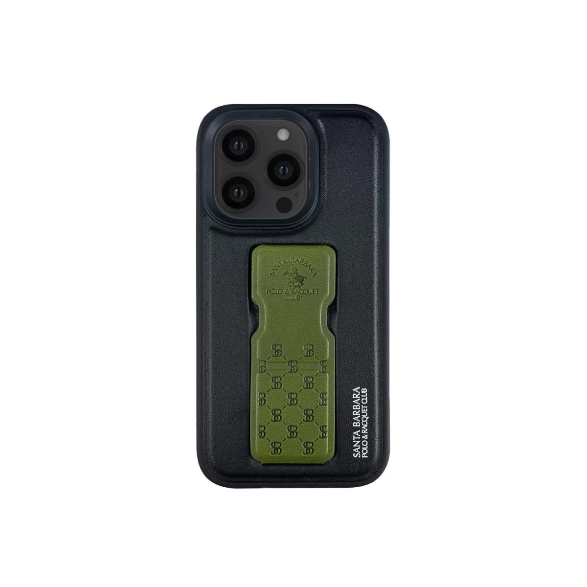 Santa Barbara Polo Racquet Club Apple iPhone 13 Pro Parker Stand Kapak - Yeşil