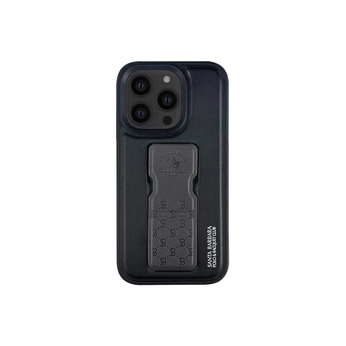 Santa Barbara Polo Racquet Club Apple iPhone 13 Pro Parker Stand Kapak - Gri