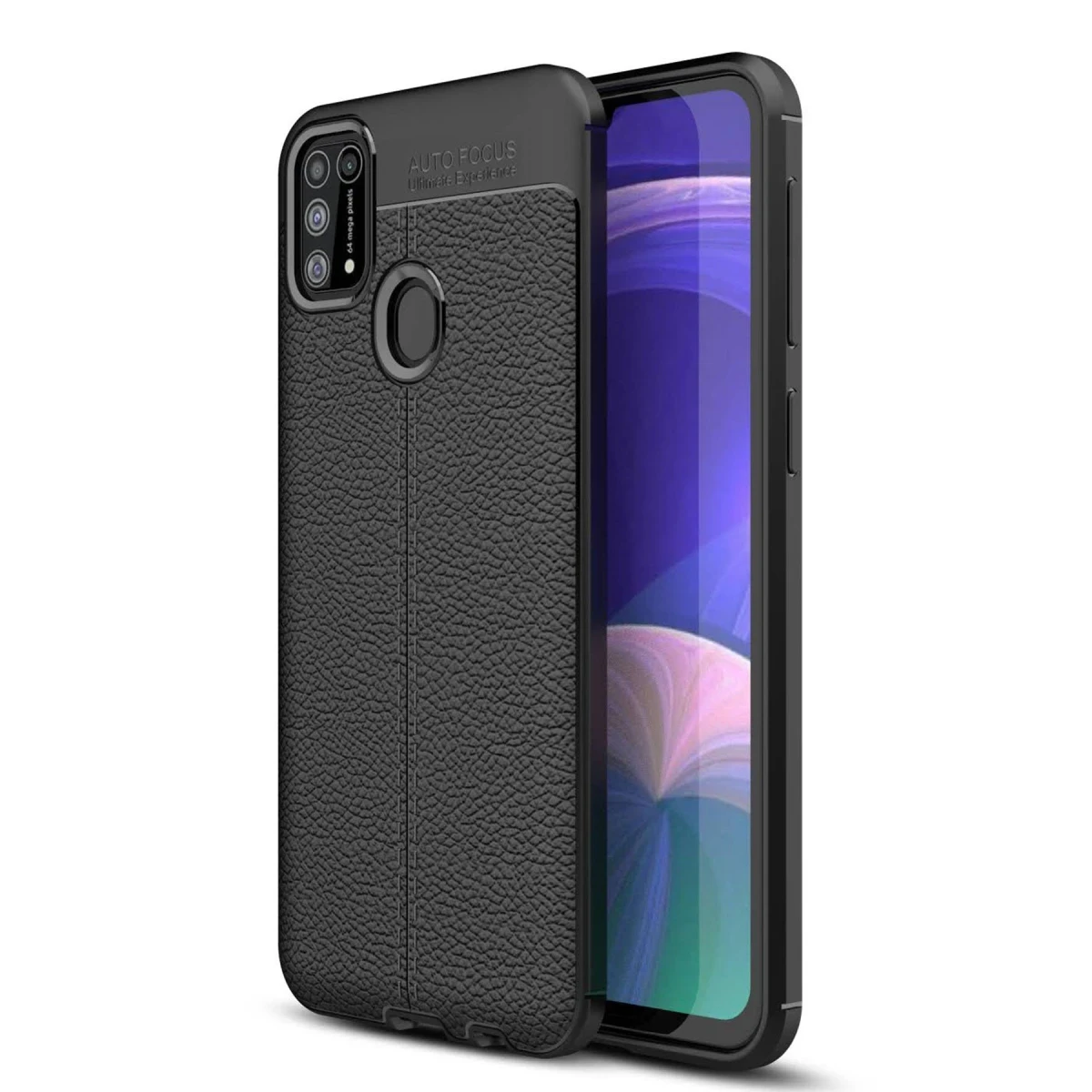Newface Samsung Galaxy M31 Kılıf Auto Focus Kapak - Siyah — görsel 5
