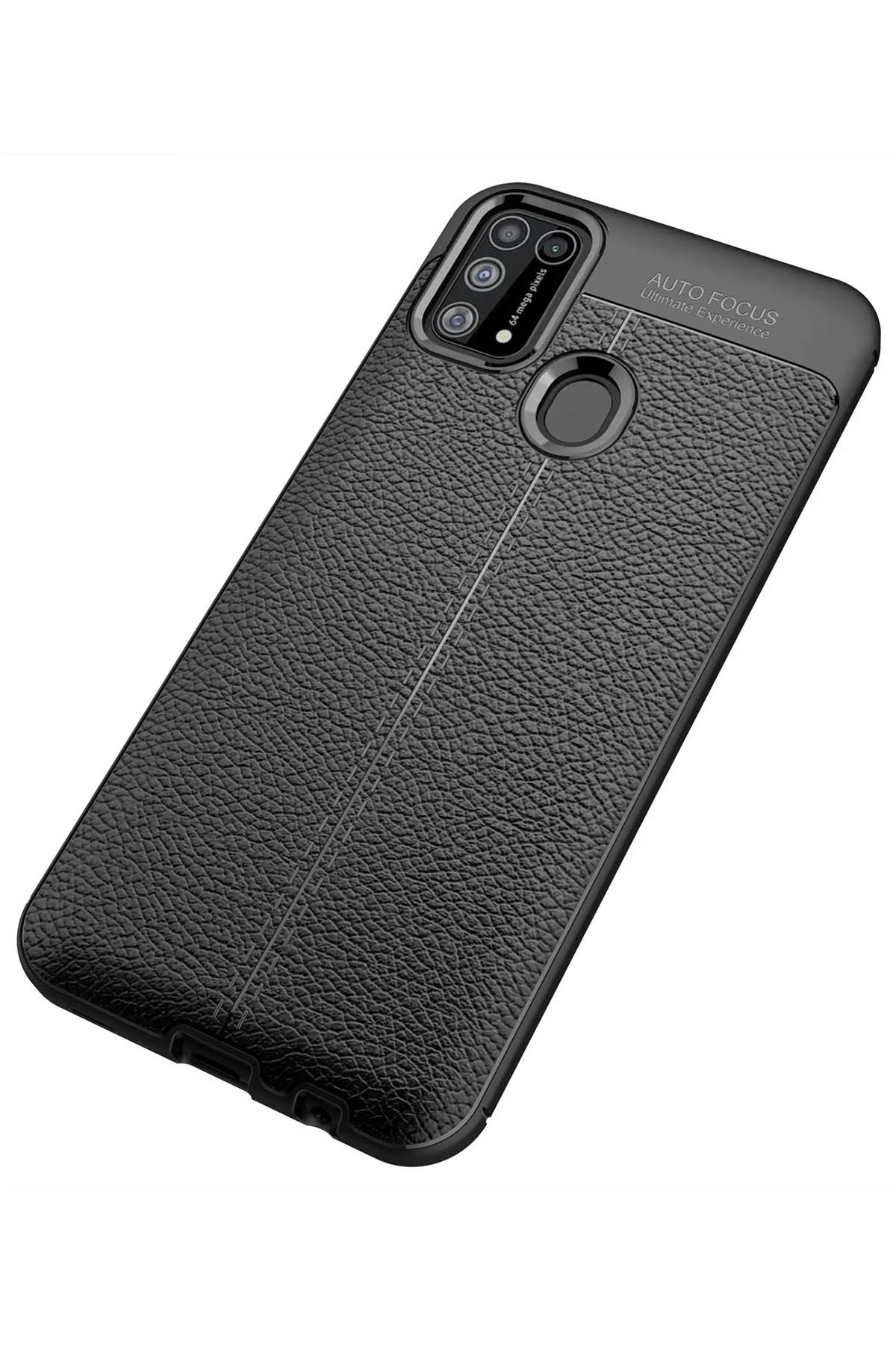 Newface Samsung Galaxy M31 Kılıf Auto Focus Kapak - Siyah — görsel 2