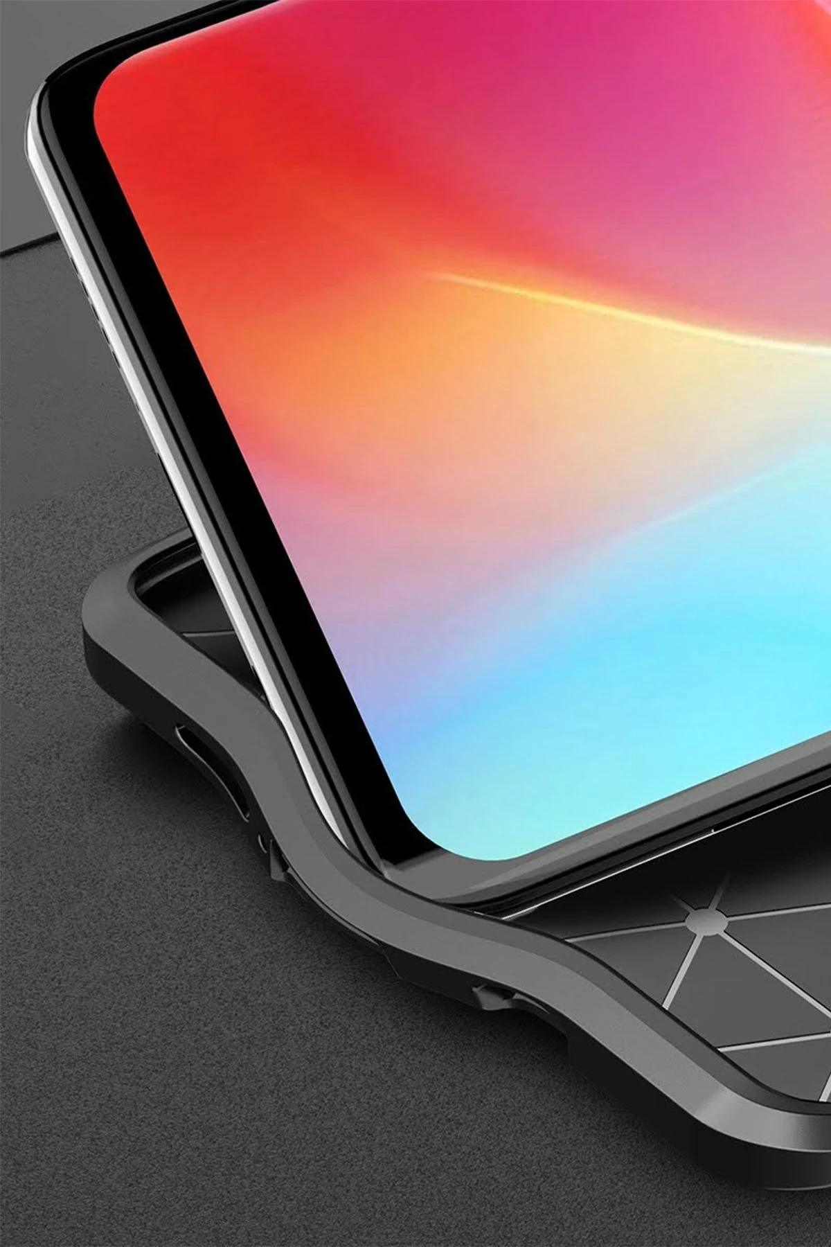Newface Xiaomi Mi Note 10 Lite Kılıf Auto Focus Kapak - Siyah — görsel 3