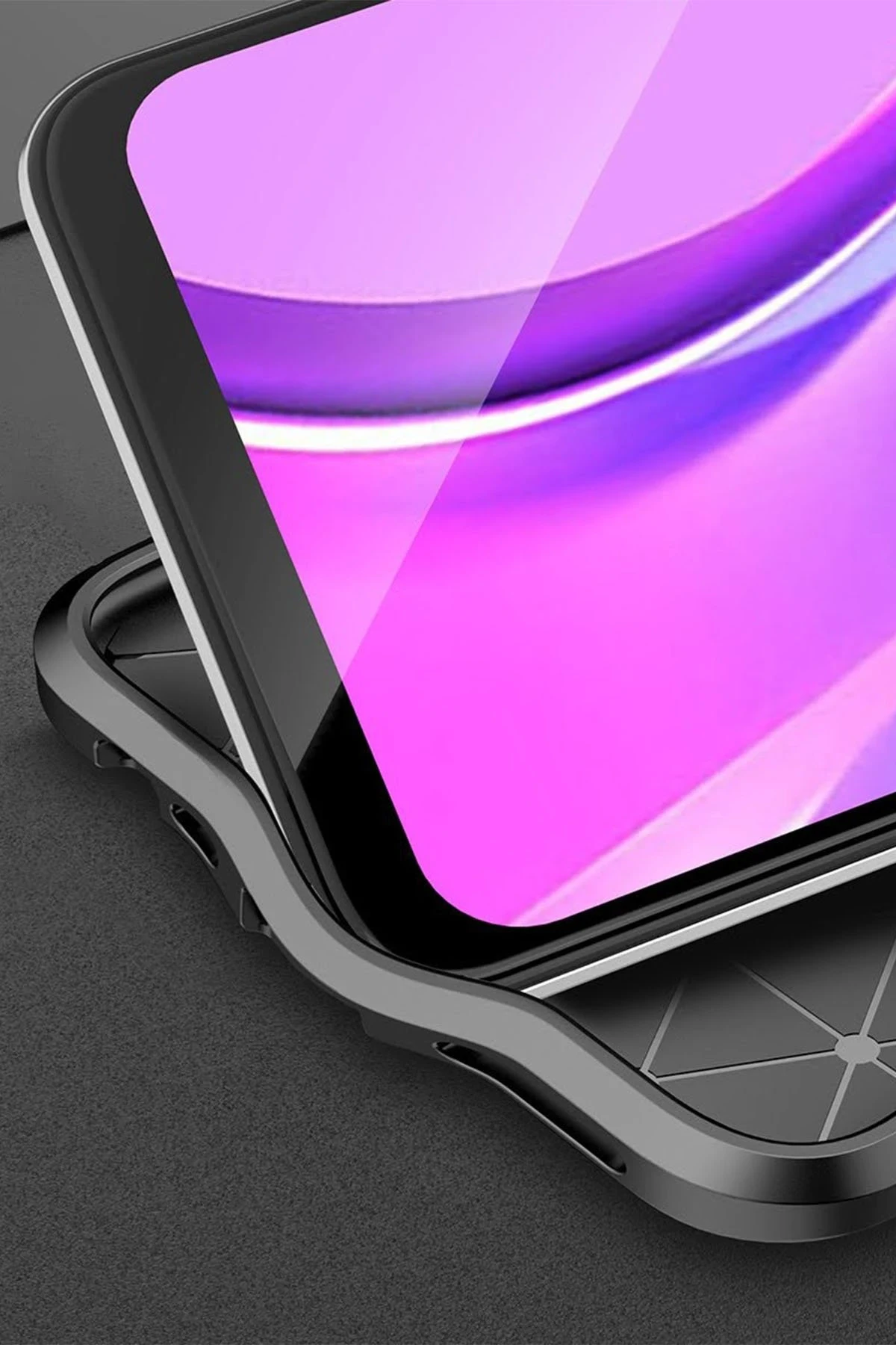 Newface Xiaomi Redmi 9 Kılıf Auto Focus Kapak - Siyah — görsel 3