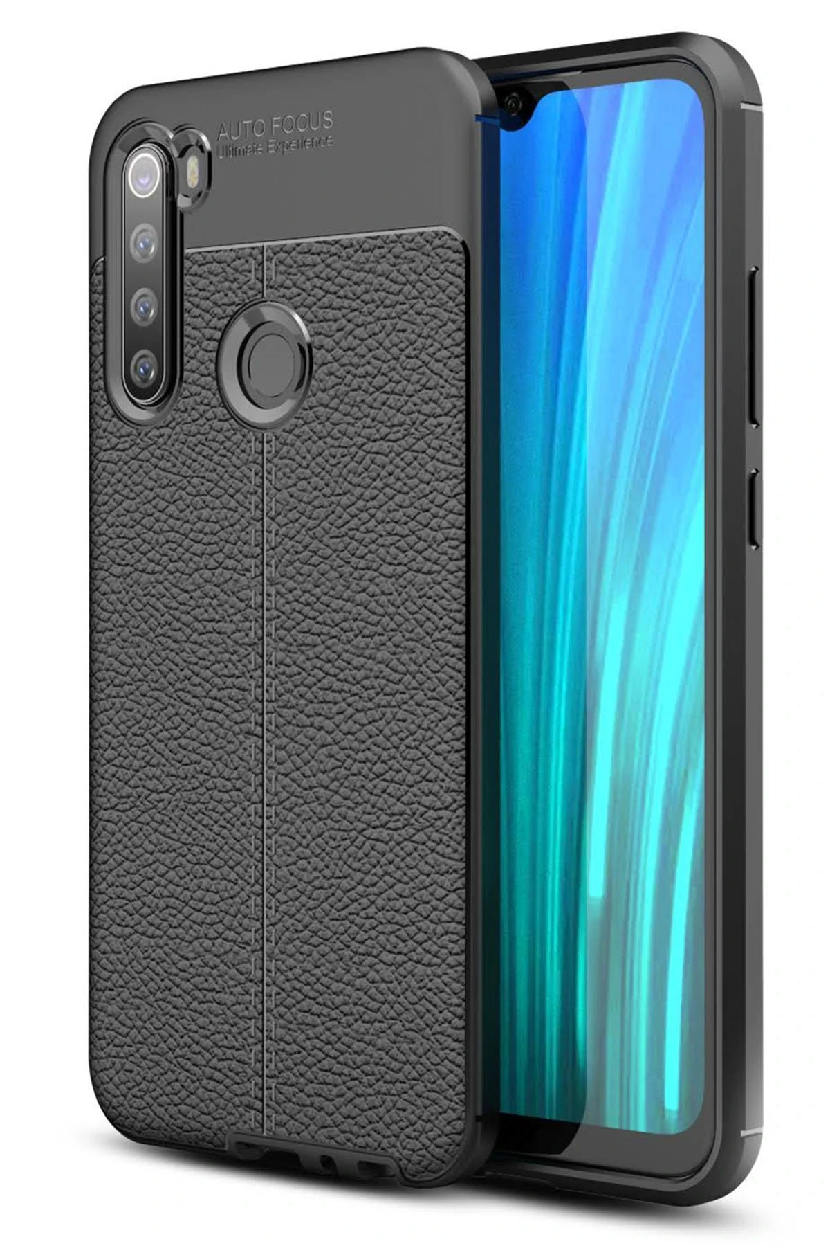 Newface Xiaomi Redmi Note 8 Kılıf Auto Focus Kapak - Siyah