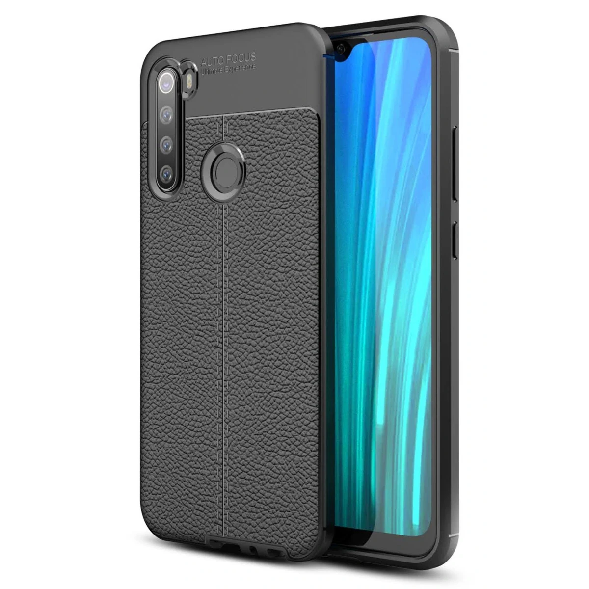 Newface Xiaomi Redmi Note 8 Kılıf Auto Focus Kapak - Siyah — görsel 5