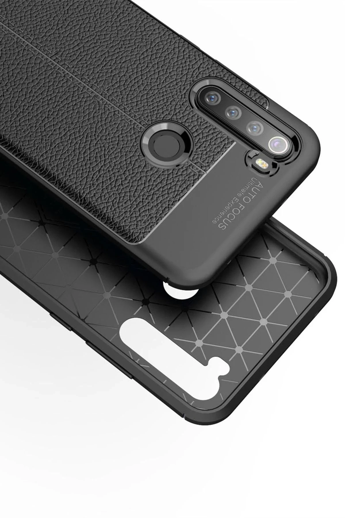 Newface Xiaomi Redmi Note 8 Kılıf Auto Focus Kapak - Siyah — görsel 3