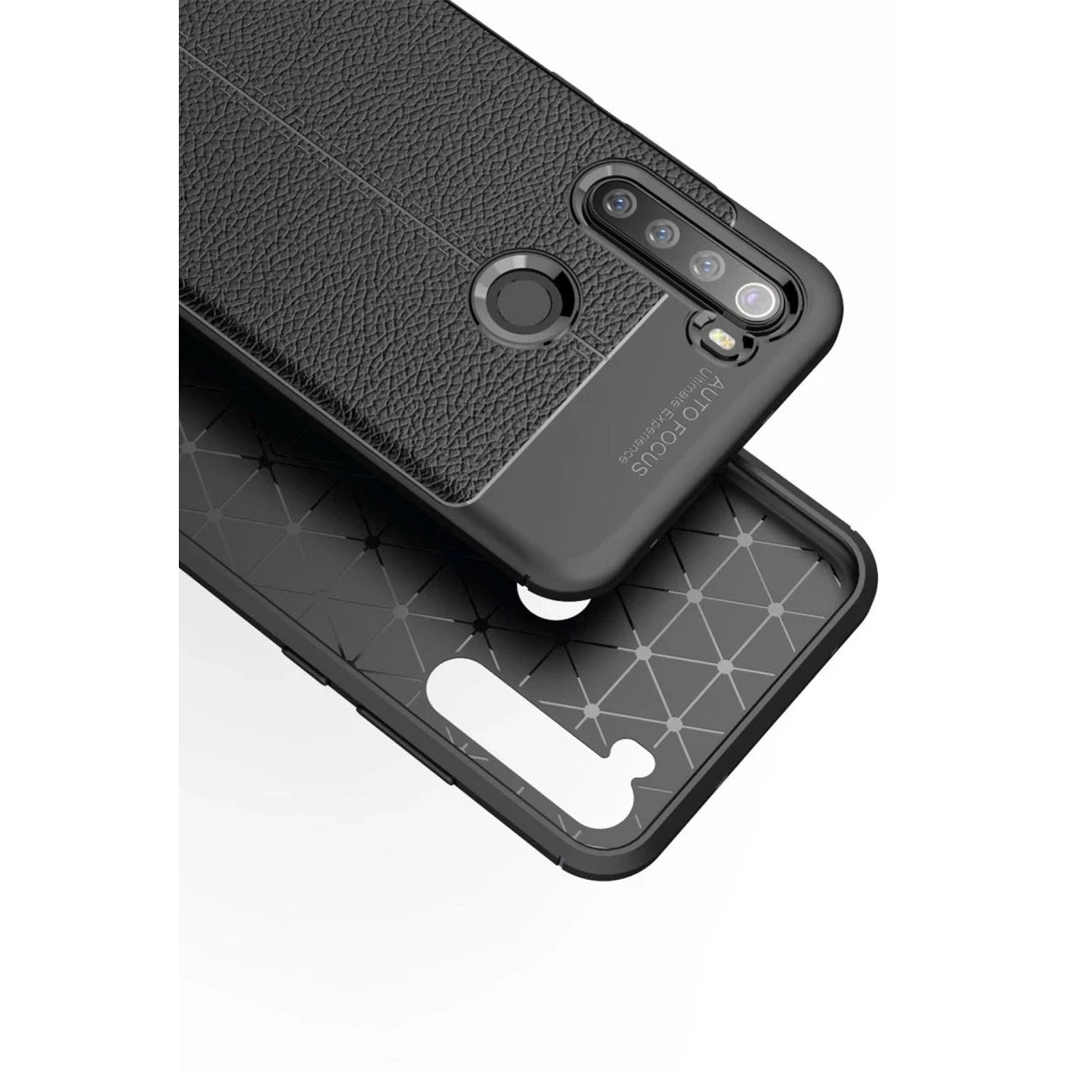 Newface Xiaomi Redmi Note 8 Kılıf Auto Focus Kapak - Siyah — görsel 7